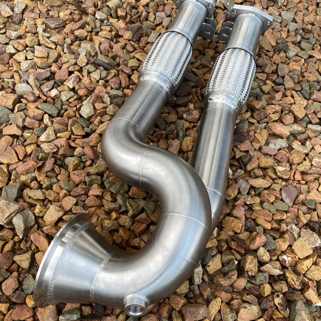 MH-Pipes Downpipe passend für Audi RS3 8V VFL