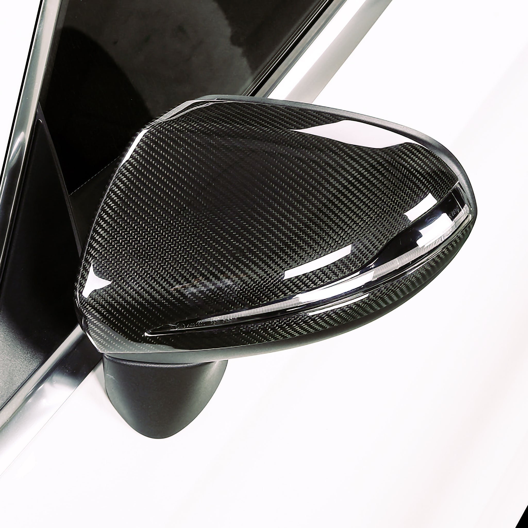 Dry-Carbon Spiegelkappen passend für Mercedes-Benz C W205, E W213, S W222, B W247, GLB X247 & GLC X253 – Carbon-Optik für die Außenspiegel