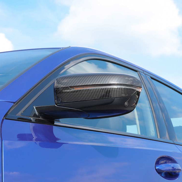 Dry-Carbon Spiegelkappen OEM-Style passend für BMW 5er/6er/7er/8er (G30 G31 G32 G11 G12 G14 G15 G16) – Carbonoptik im Originaldesign