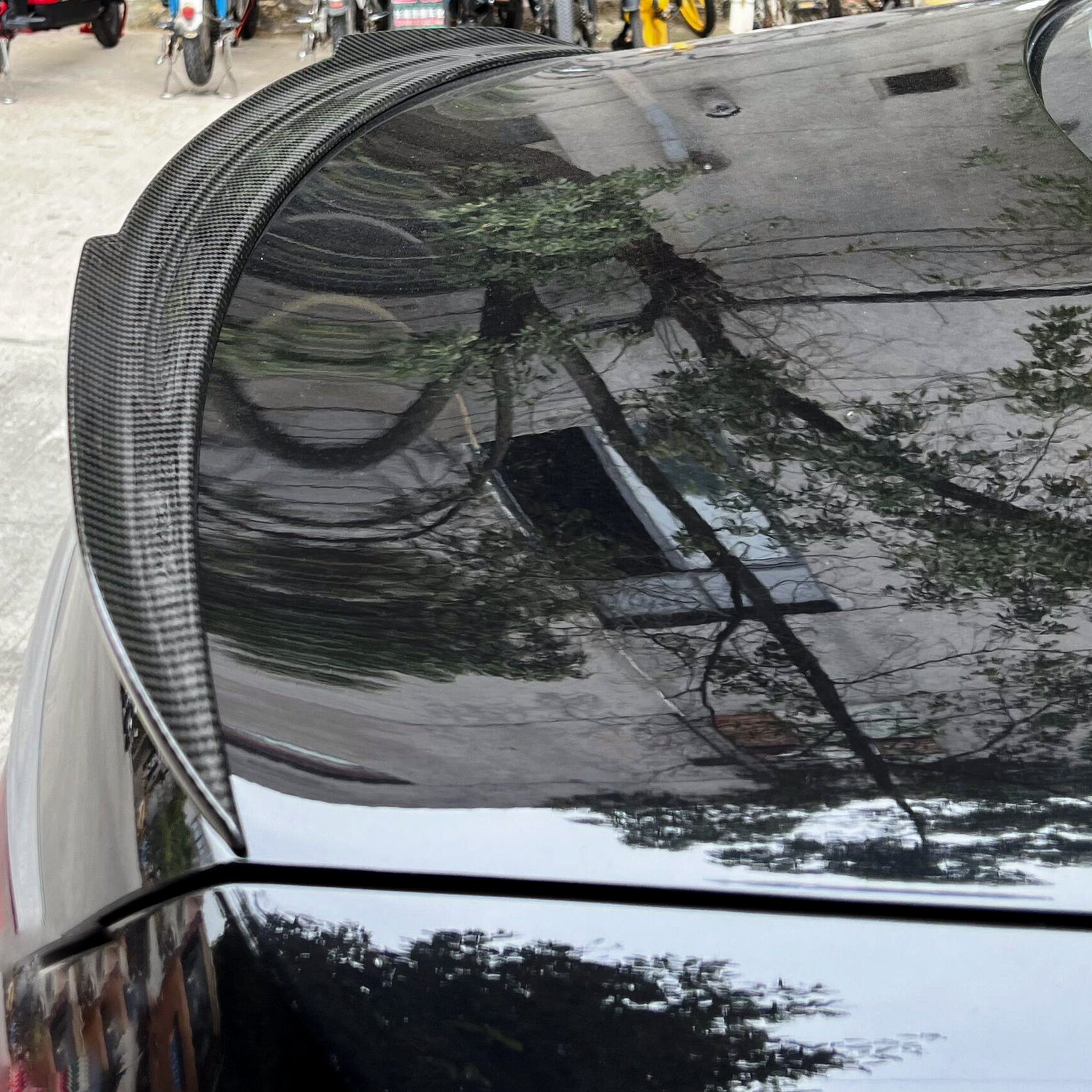 Dry Carbon Heck Spoiler "Ducktail" für Mercedes Benz E Class W213