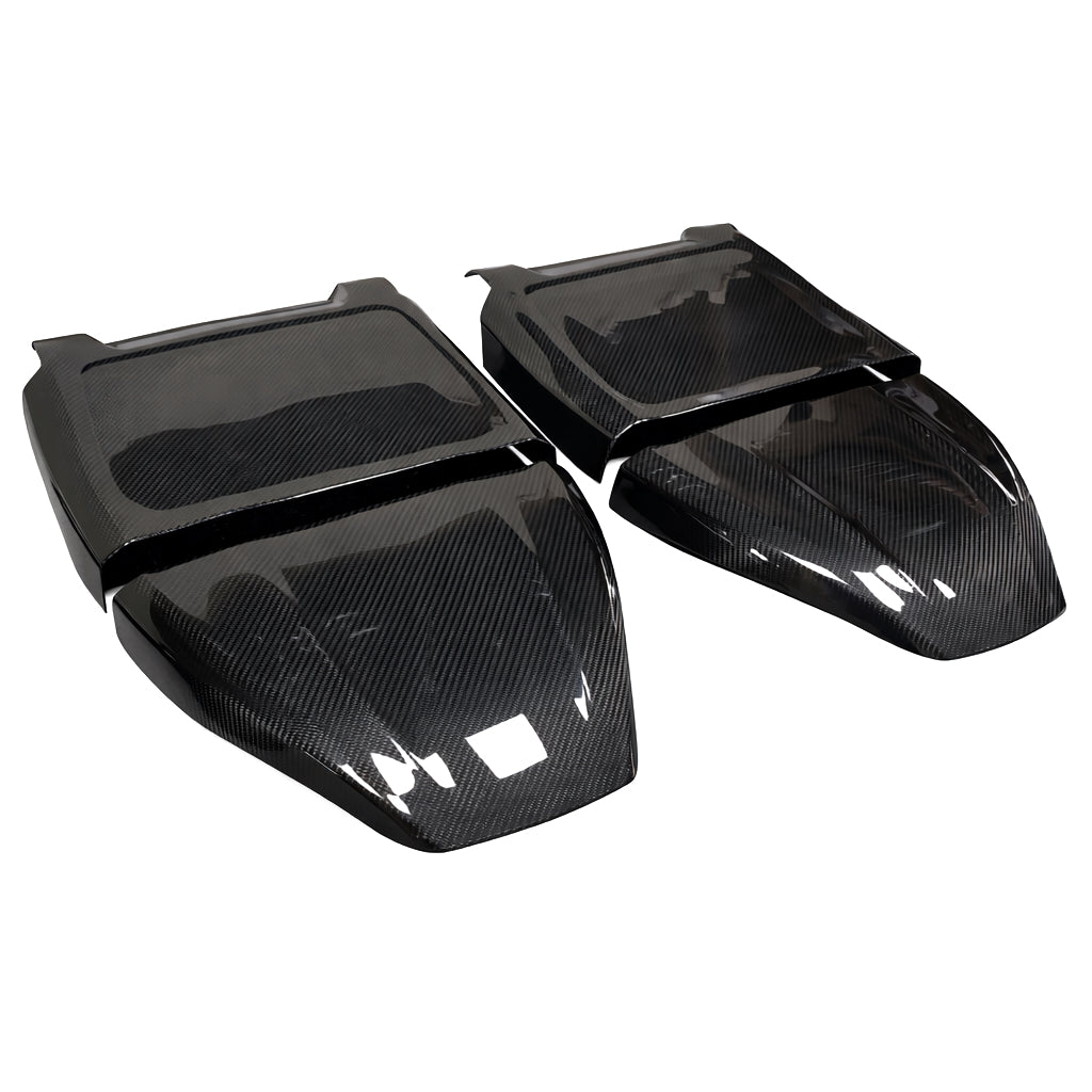 Dry-Carbon Sitzcover Aufsatz passend für BMW M5 F90 / X5M F95 / X6M F96 – Performance Seating