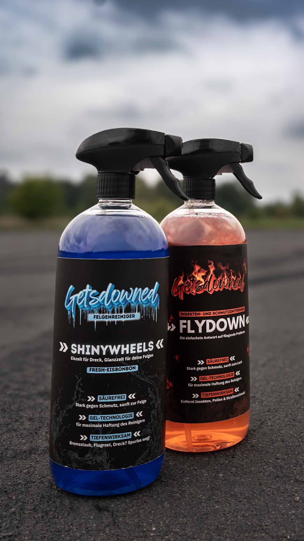 Getsdowned® Clean Duo – ShinyWheels & FLYDOWN
