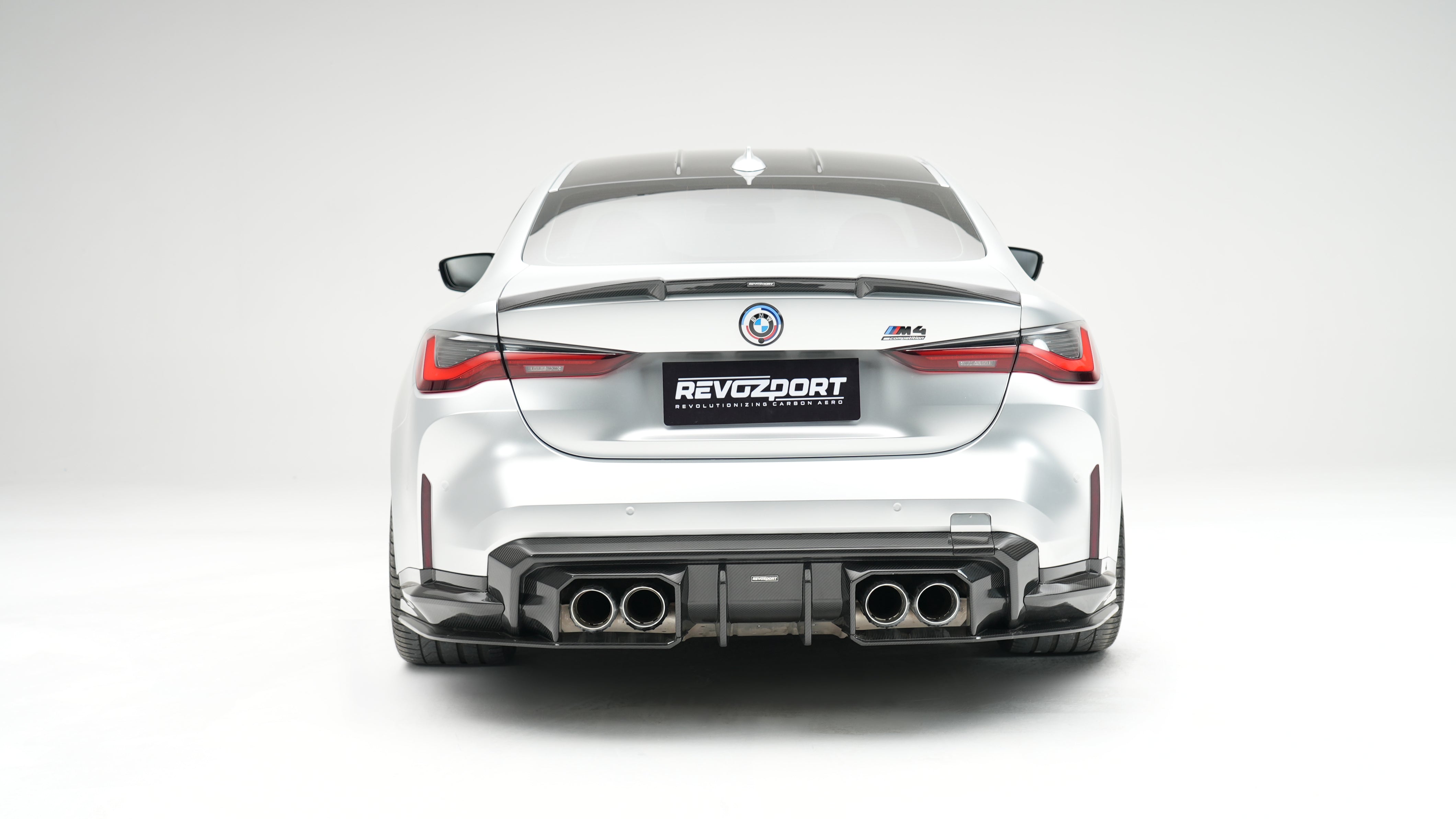Dry-Carbon Heckdiffusor passend für BMW M3/M4 G80-G83 – Aerodynamik mit Struktur