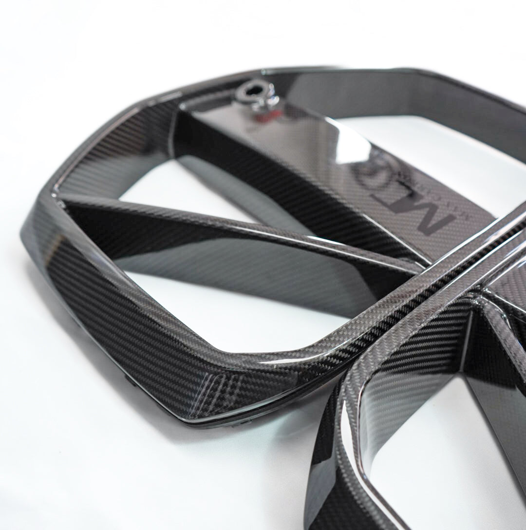 Dry Carbon MAX CARBON Design Kühlergrill Nieren für BMW M3 G80 G81 / M4 G82 G83 CSL Eintragungsfrei