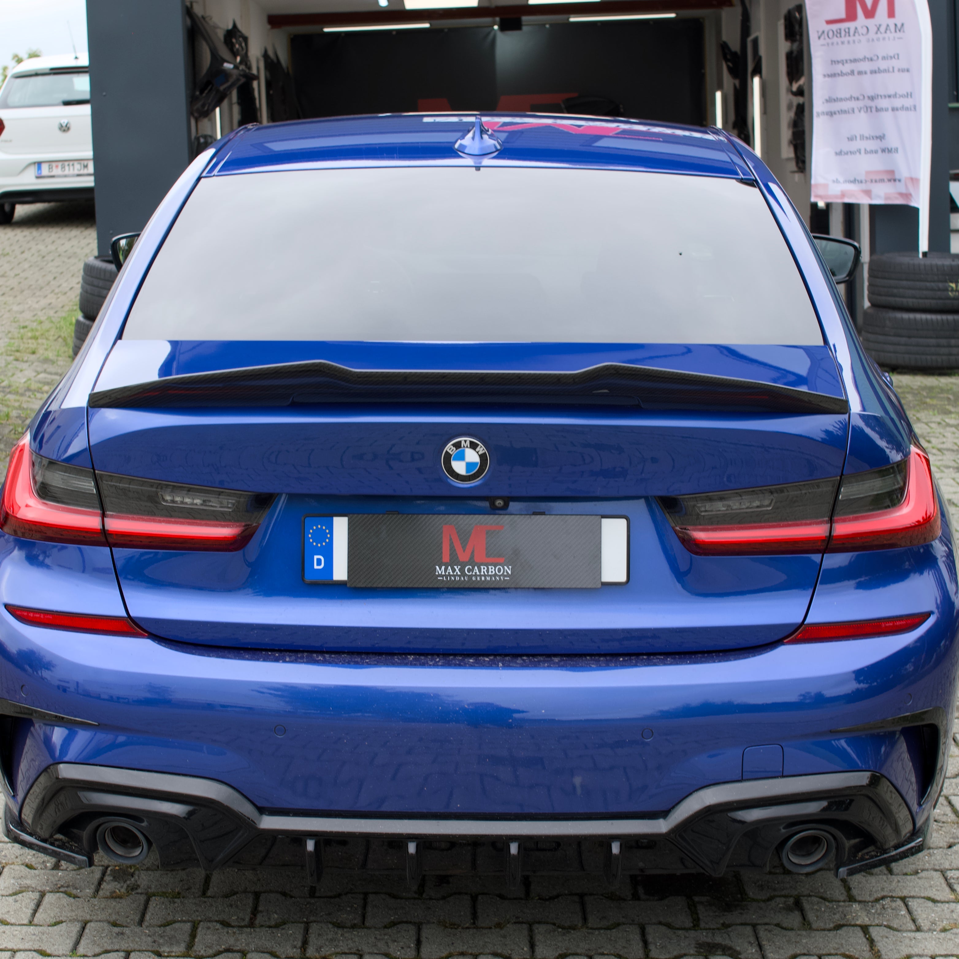 Dry-Carbon Heckspoiler Ducktail PS-Style passend für BMW M3 G80 / 3er G20 – Performance Back-End Design