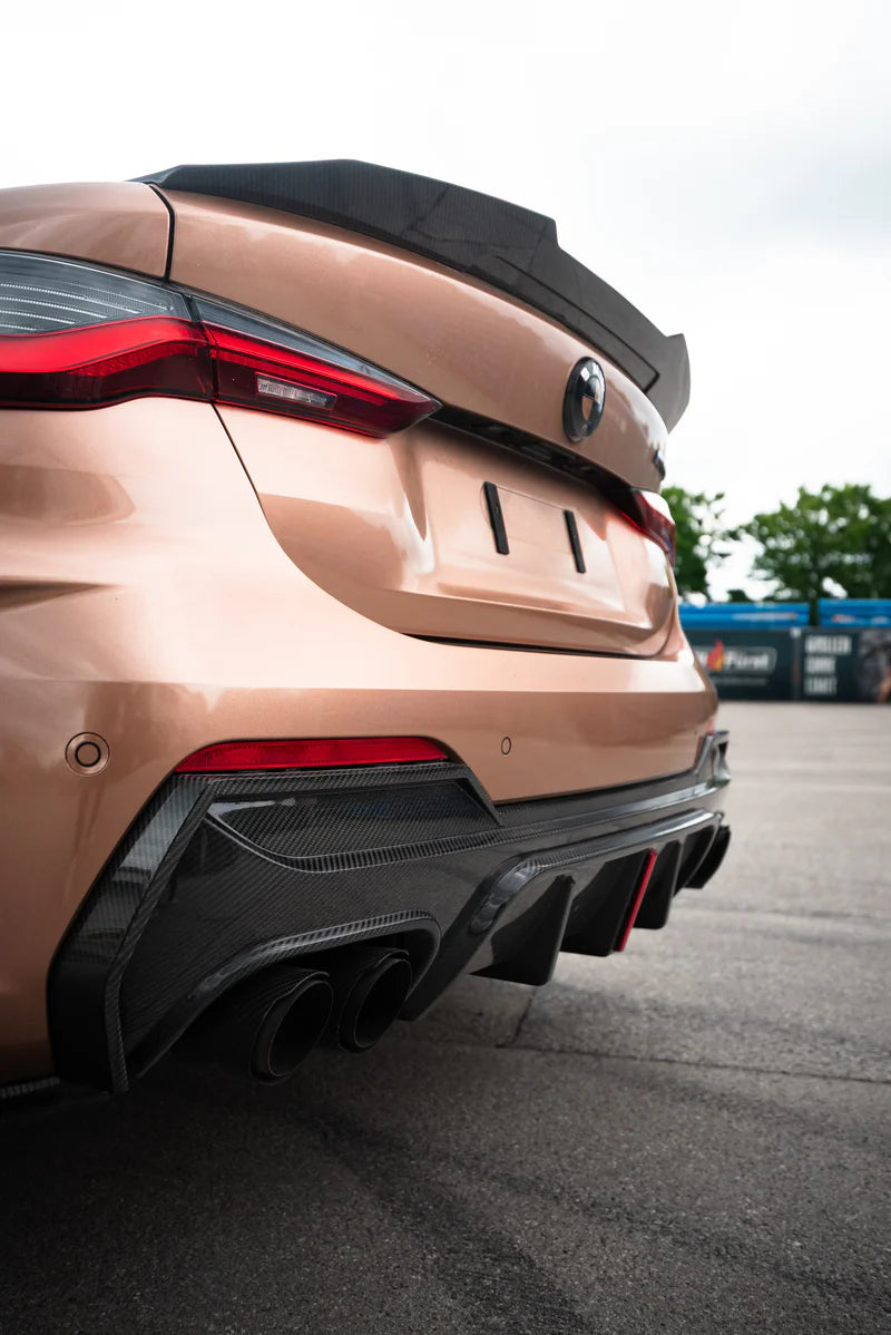 Carbon Fiber Heckdiffusor passend für BMW 4 Series G22 G23