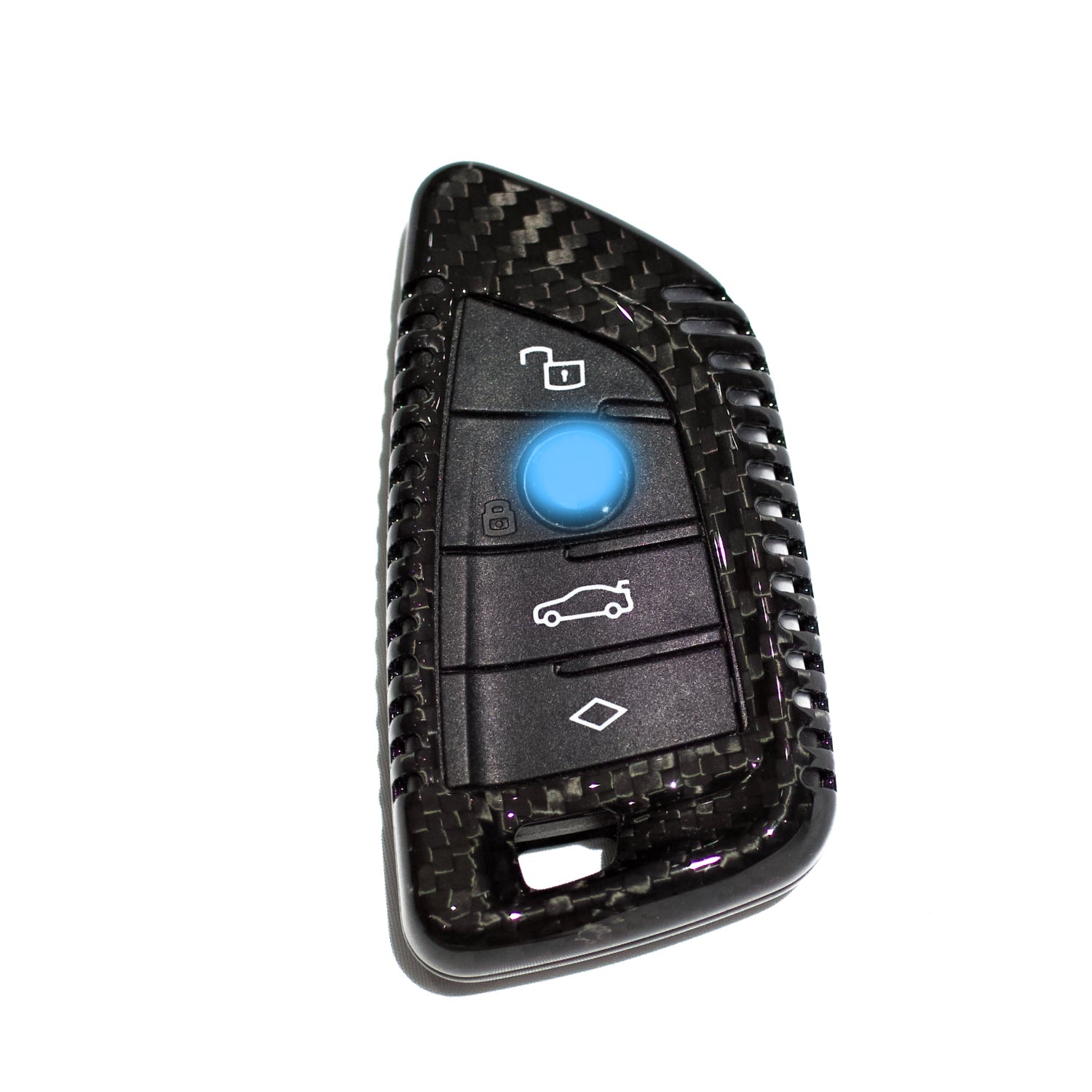 Dry-Carbon Schlüssel Cover passend für BMW und BMW M – Carbon im Detail