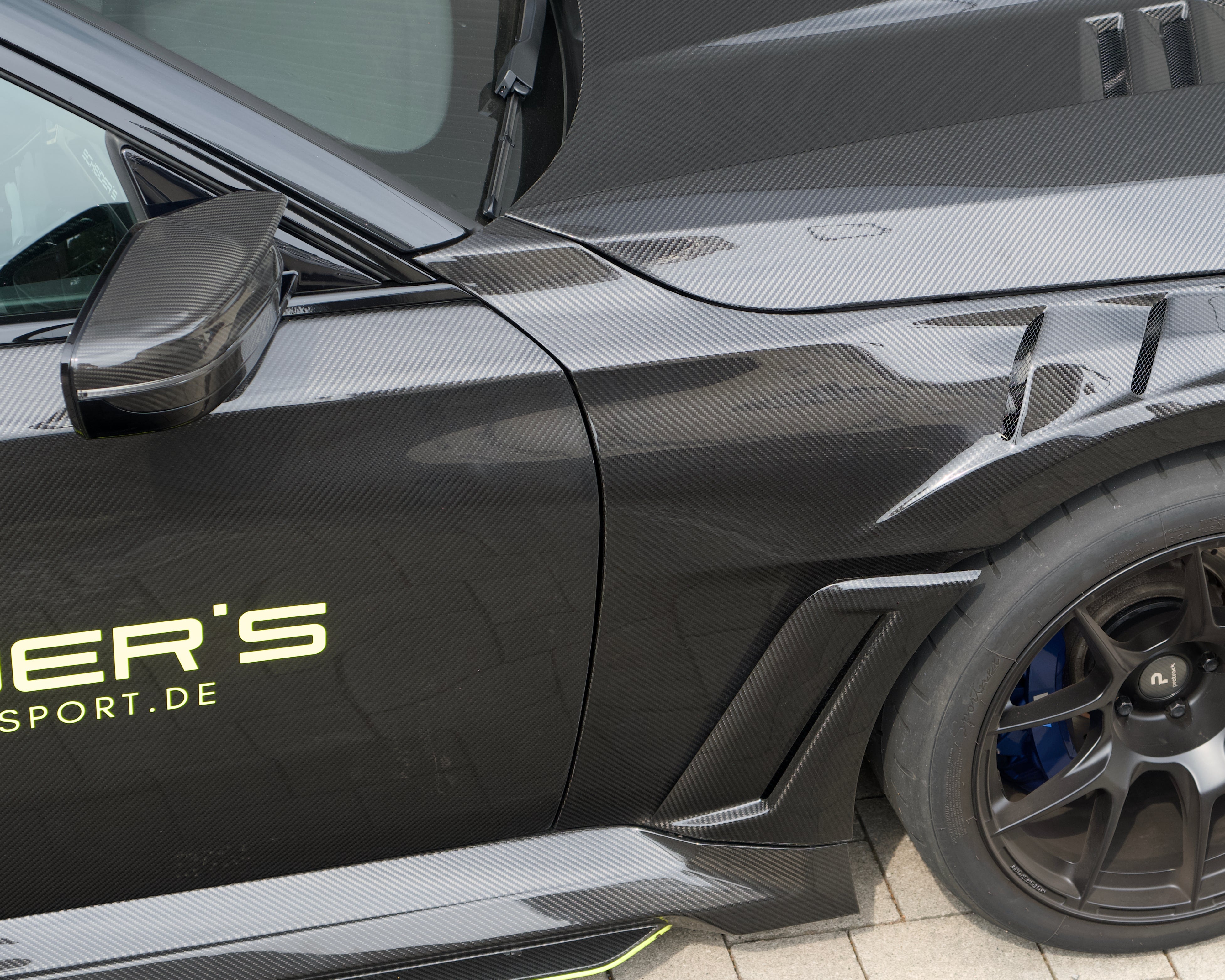 Carbon Kotflügel V2 passend für BMW M2 G87