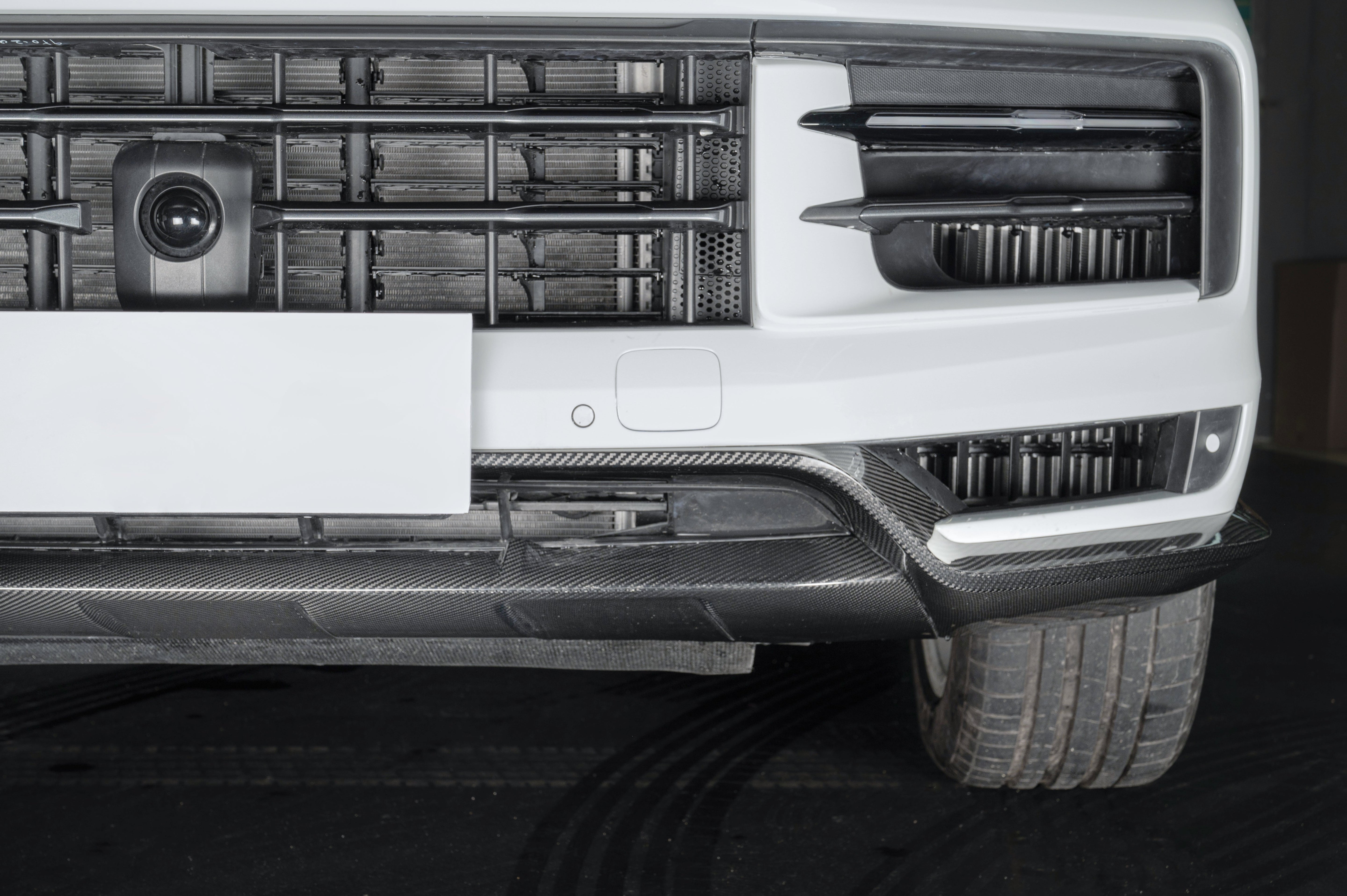 Dry-Carbon Frontlippe GT-Style passend für Porsche Cayenne S & GTS 9YA.2 – tiefere Front