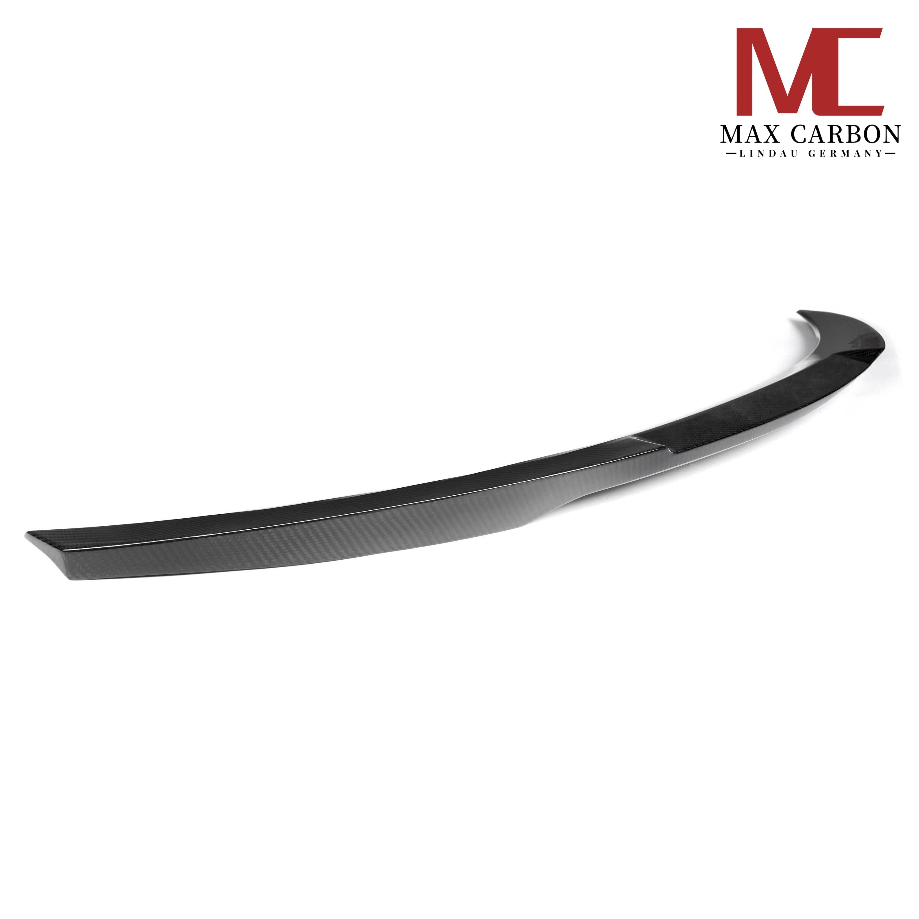 Dry-Carbon Ducktail-Heckspoiler passend für BMW M4 F83 und 4er F33 – Abrisskante in Sichtcarbon