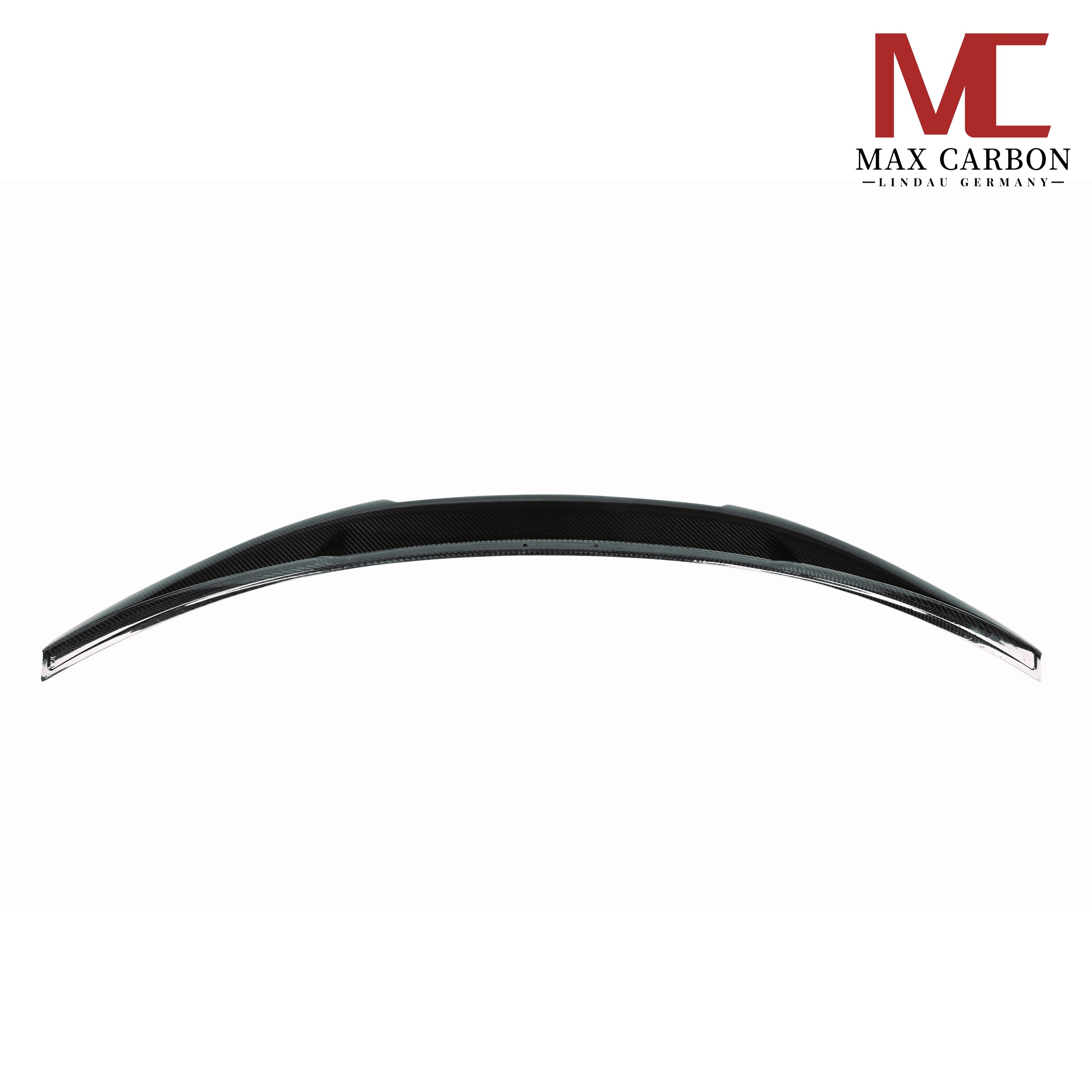 Dry-Carbon Ducktail-Heckspoiler passend für BMW M4 F83 und 4er F33 – Abrisskante in Sichtcarbon