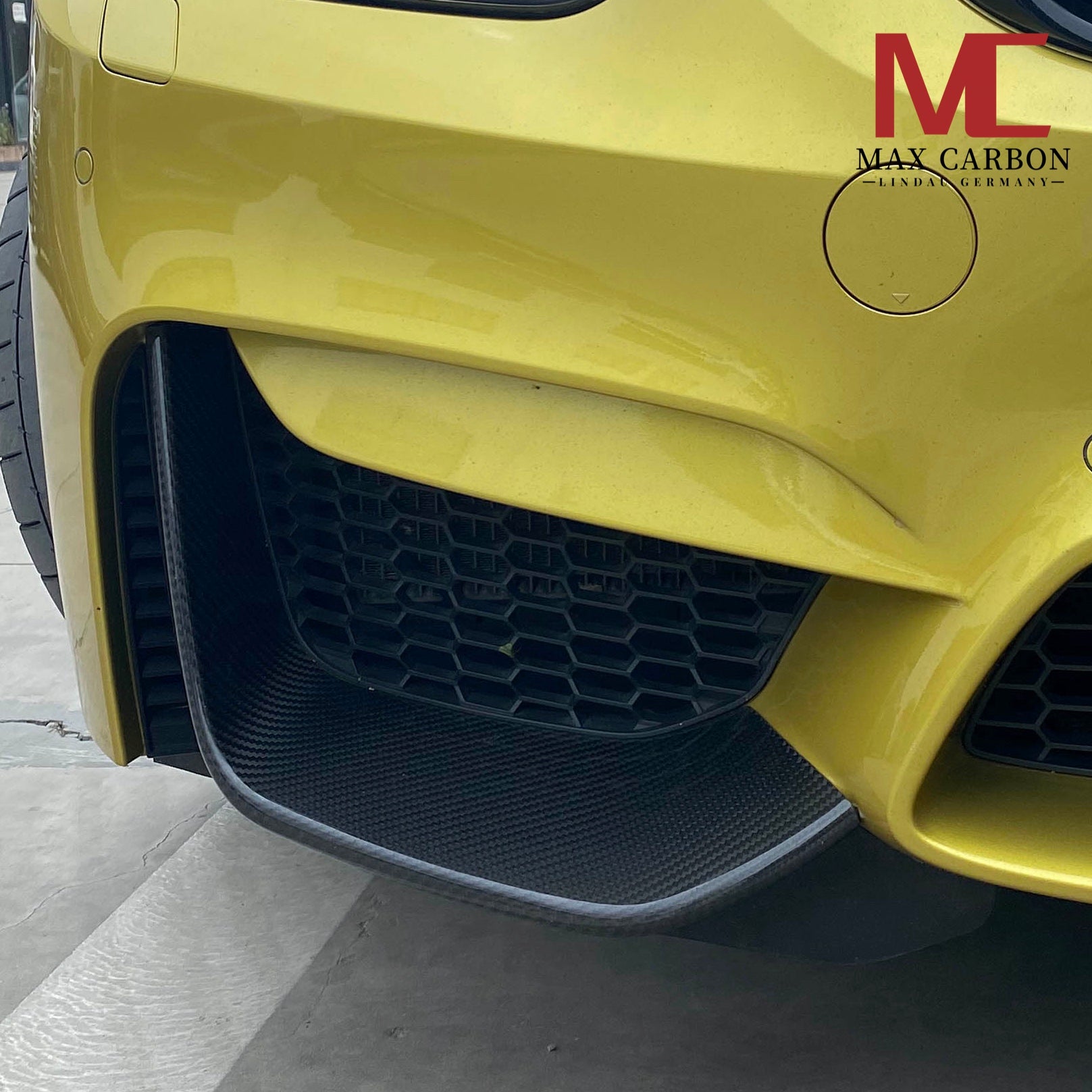 Dry Carbon Frontblenden "L-Form" für BMW M3 F80 M4 F82 F83