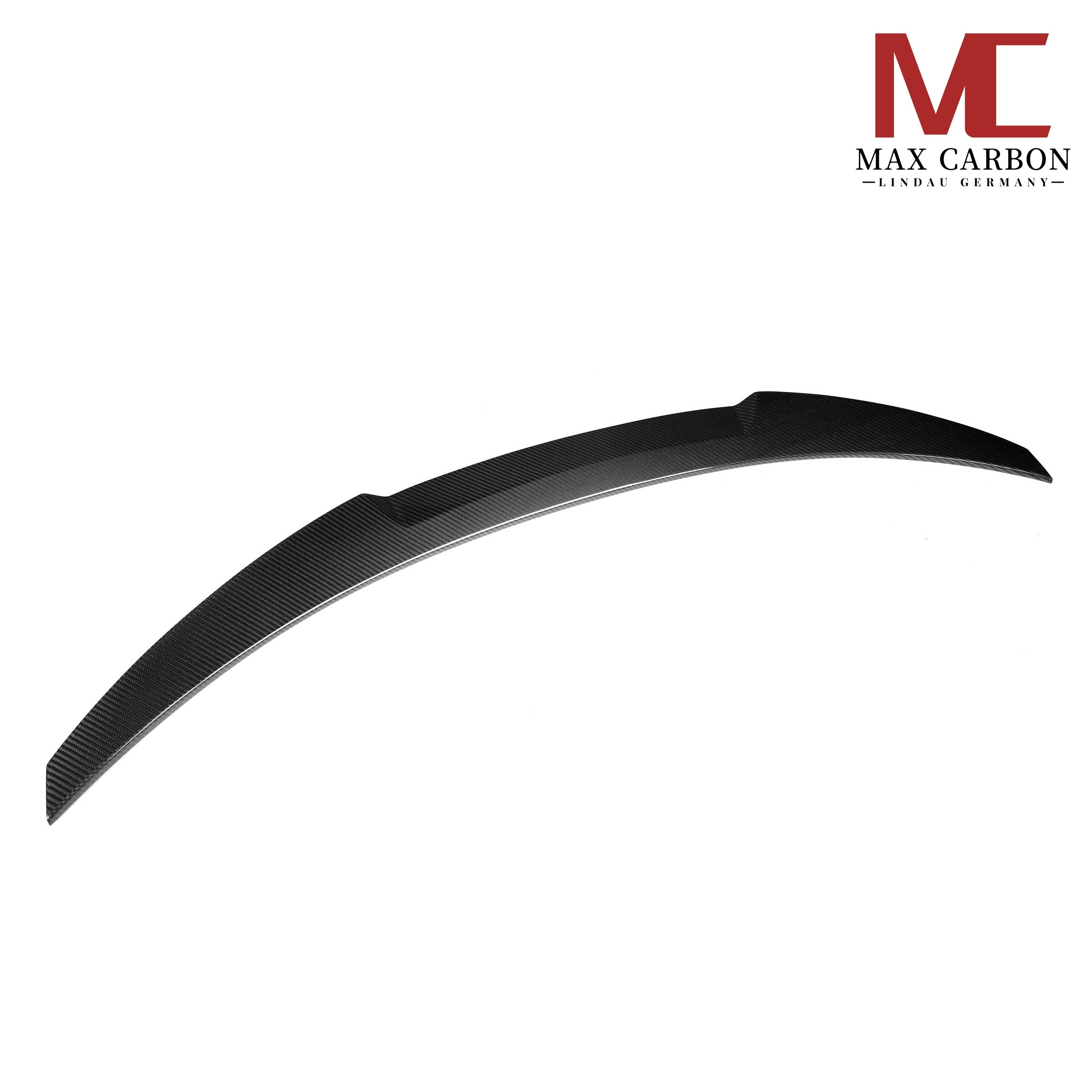 Dry-Carbon Ducktail-Heckspoiler passend für BMW M3 F80 und 3er F30 – Abrisskante in Sichtcarbon