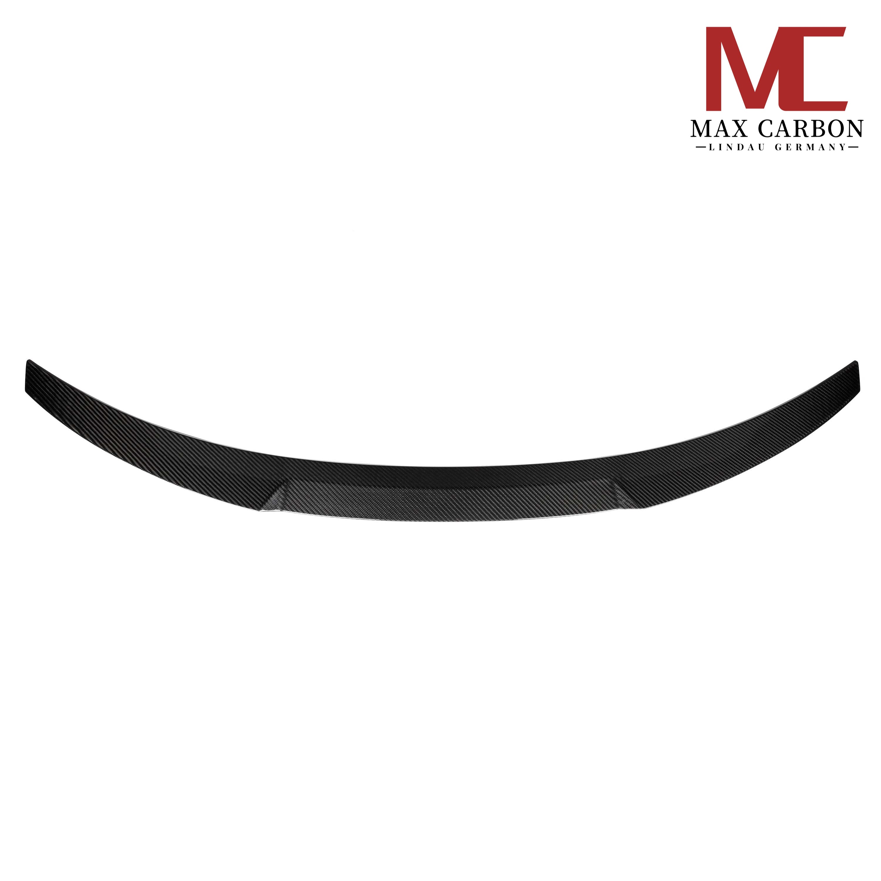 Dry-Carbon Ducktail-Heckspoiler passend für BMW M3 F80 und 3er F30 – Abrisskante in Sichtcarbon