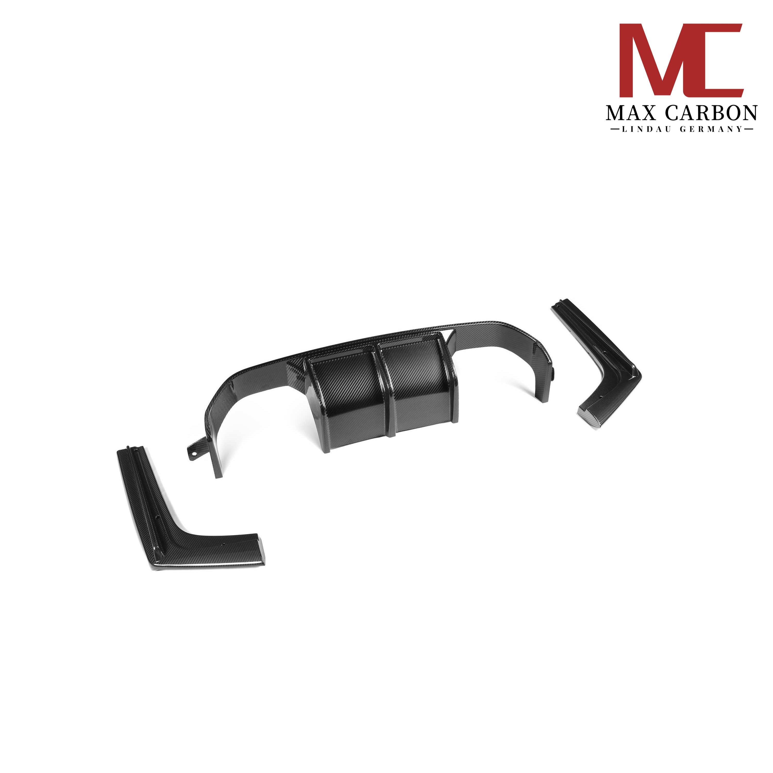 Dry-Carbon Heckdiffusor passend für BMW M3 F80 / M4 F82 / F83 – mit Gutachten
