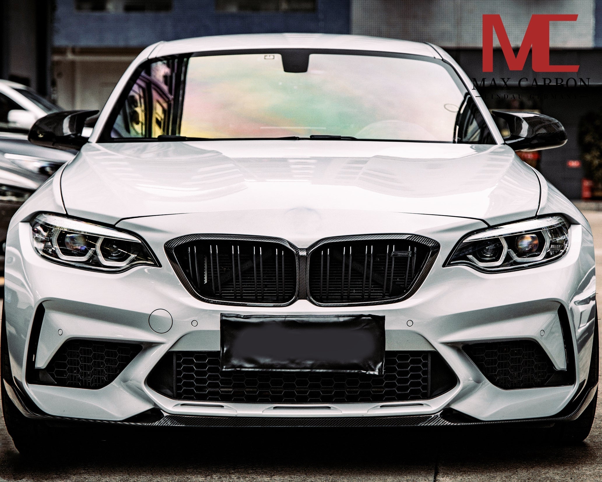 Dry-Carbon Kühlergrill passend für BMW M2 F87 Competition & CS – markante Front