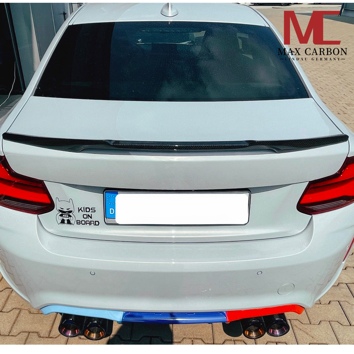 Dry-Carbon Heckspoiler Ducktail VM4 Style passend für BMW M2 F87 & 2er F22 – Carbon-Heckkante