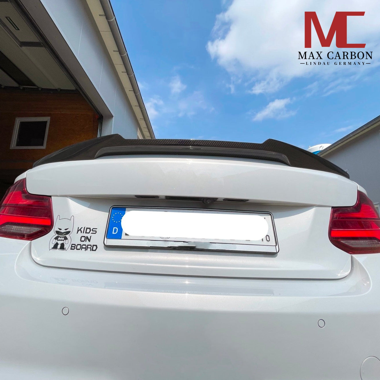 Dry-Carbon Heckspoiler Ducktail VM4 Style passend für BMW M2 F87 & 2er F22 – Carbon-Heckkante