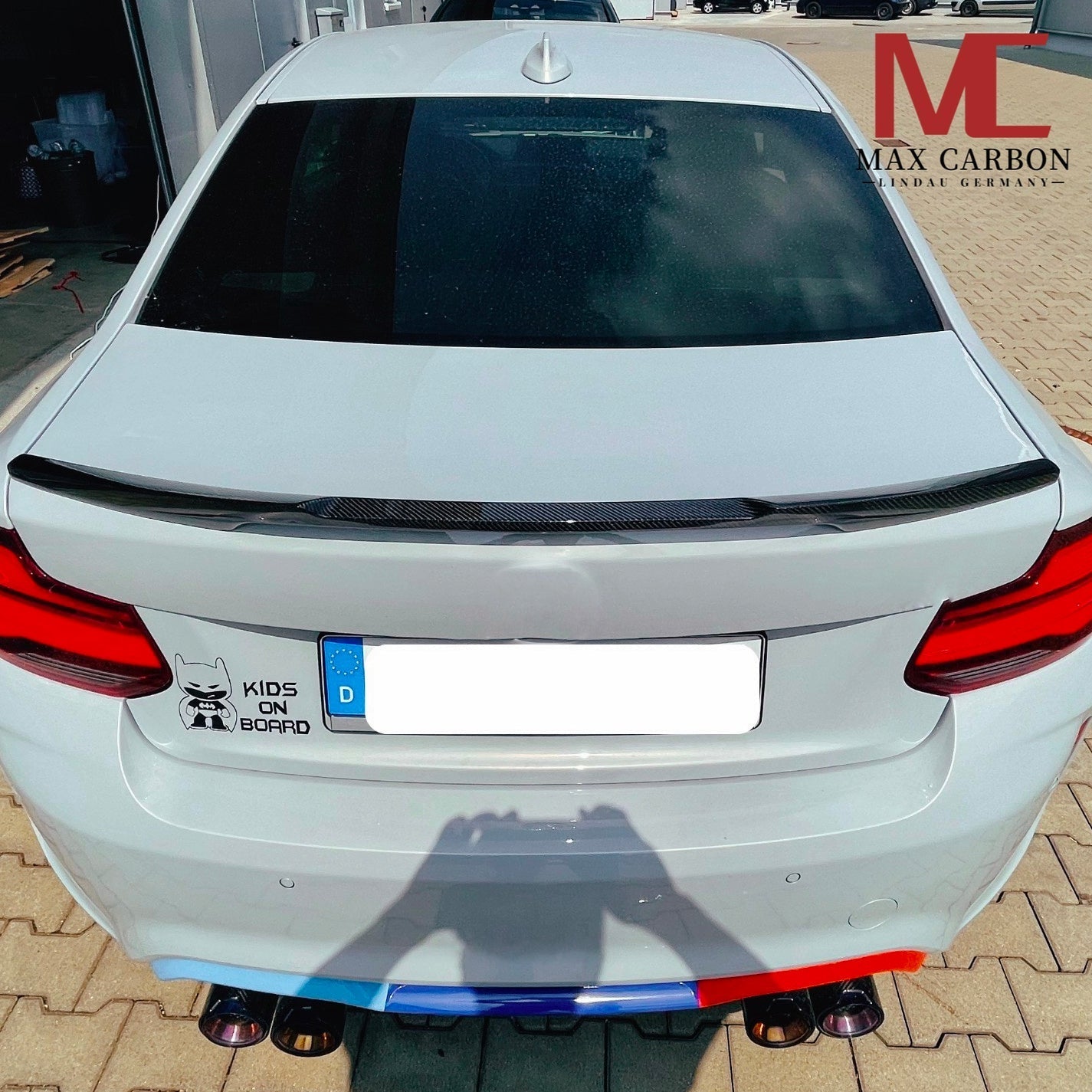 Dry-Carbon Heckspoiler Ducktail VM4 Style passend für BMW M2 F87 & 2er F22 – Carbon-Heckkante
