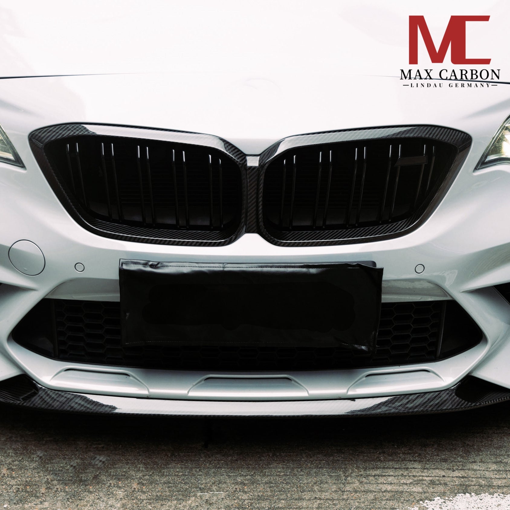 Dry-Carbon Kühlergrill passend für BMW M2 F87 Competition & CS – markante Front