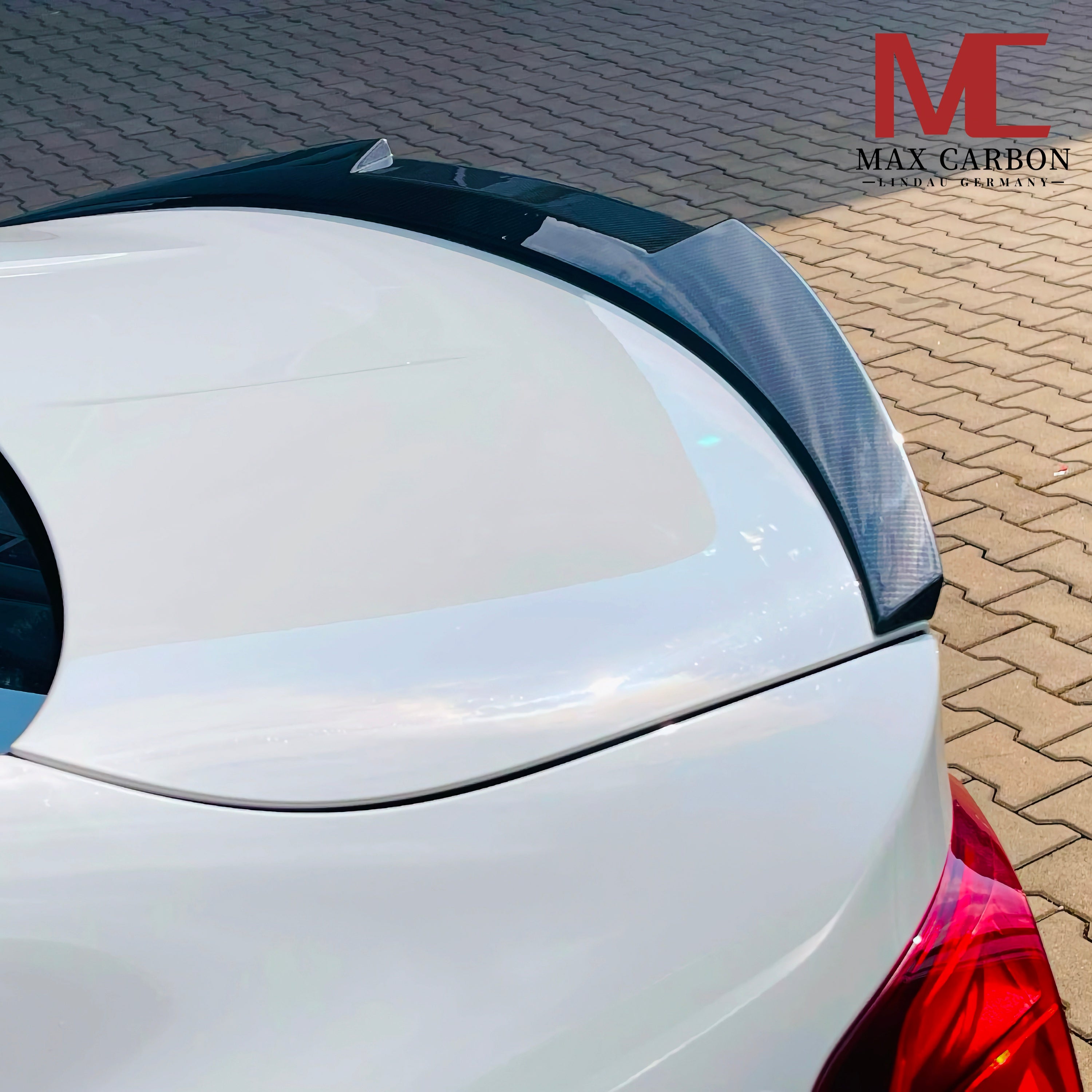 Dry-Carbon Heckspoiler Ducktail passend für BMW 4er F36 – Linie, die sitzt