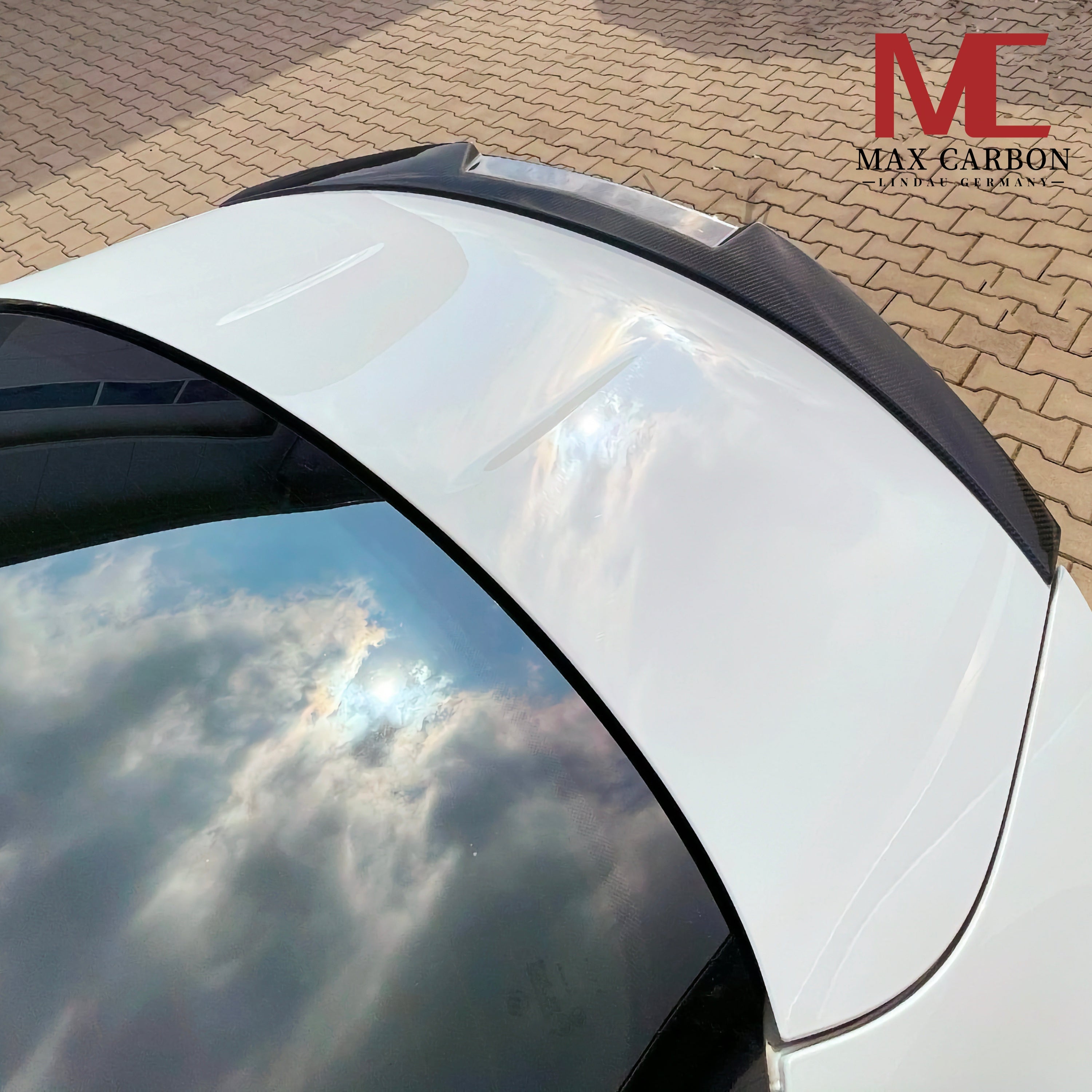 Dry-Carbon Heckspoiler Ducktail passend für BMW 4er F36 – Linie, die sitzt