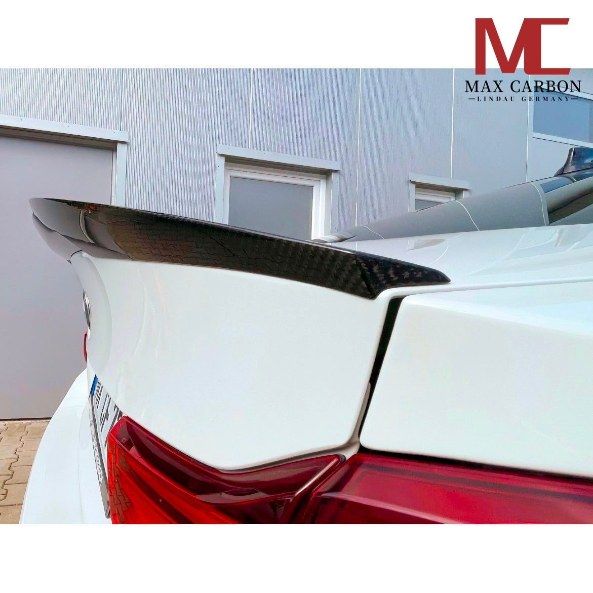 Dry-Carbon Heckspoiler Ducktail passend für BMW 4er F36 – Linie, die sitzt