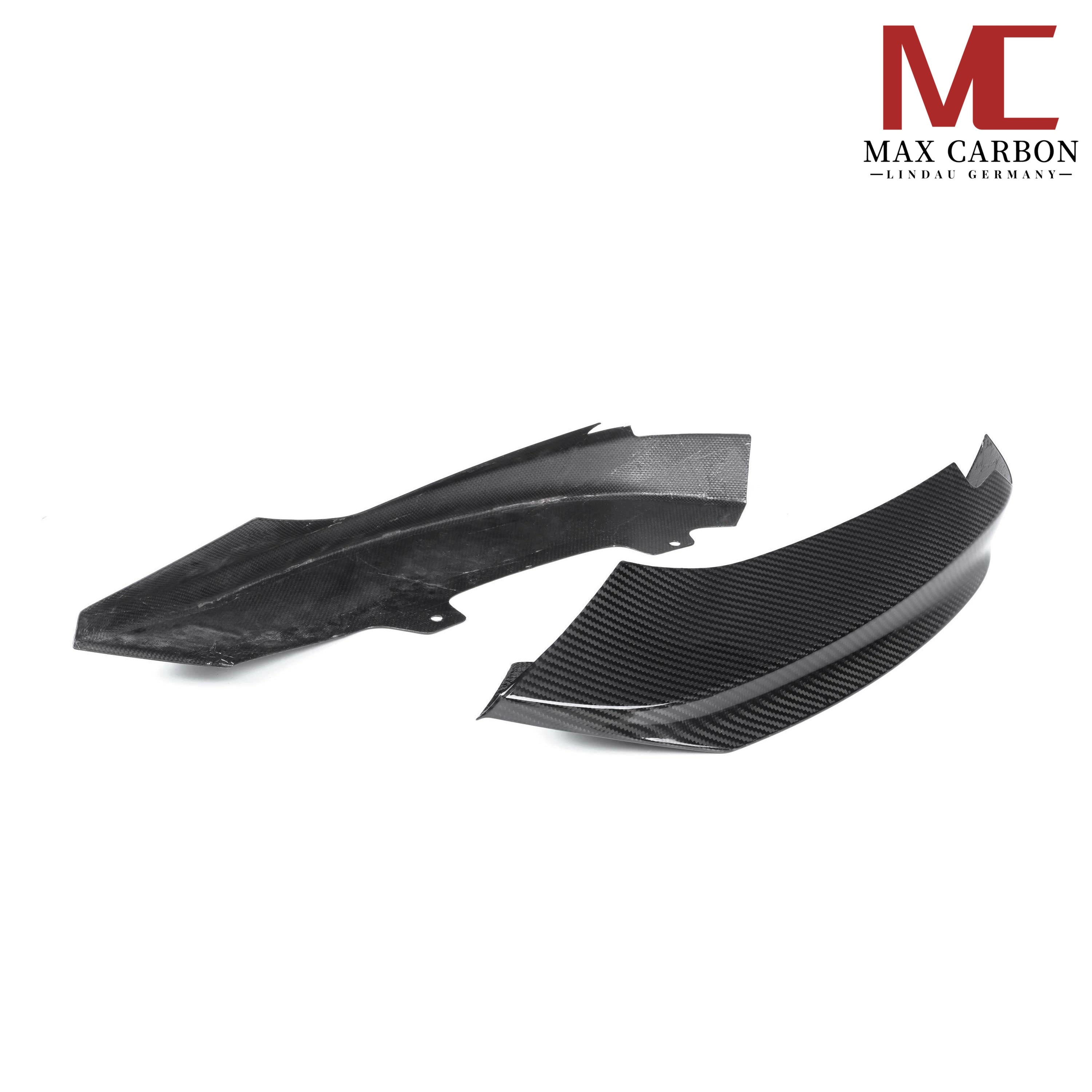 Carbon Front Flaps passend für BMW 4er F32/F33/F36, Echtcarbon - Getsdowned
