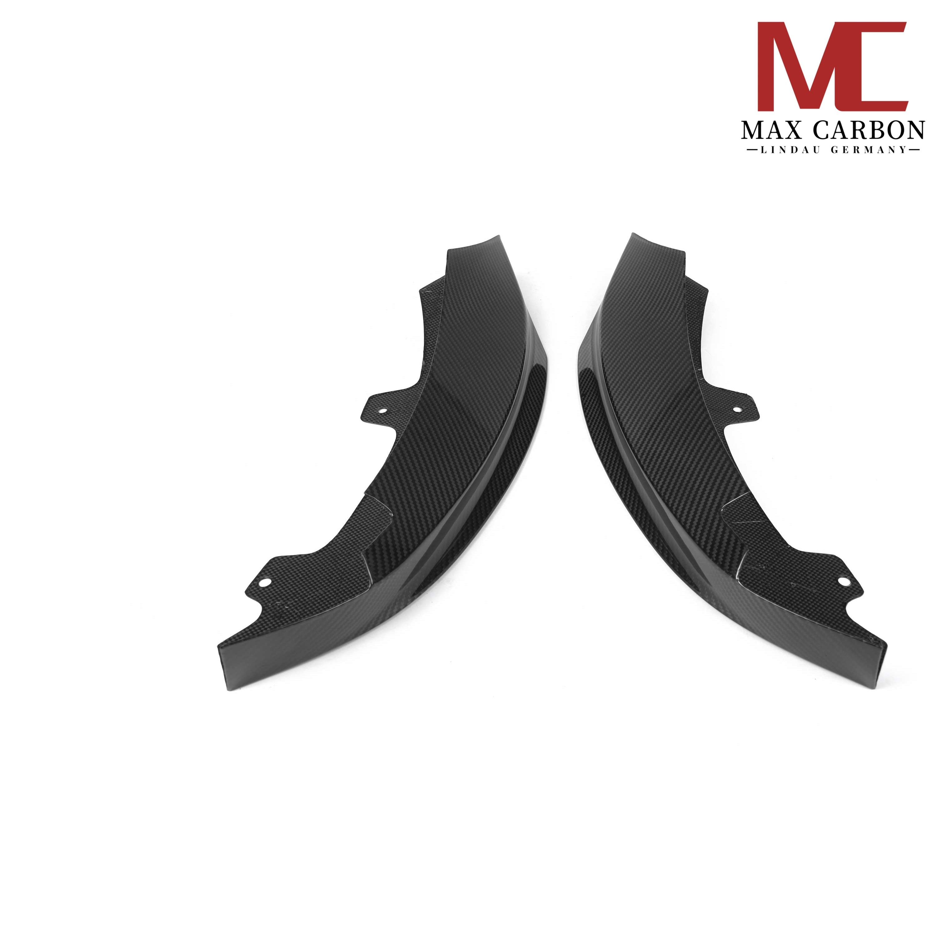 Carbon Front Flaps passend für BMW 4er F32/F33/F36, Echtcarbon - Getsdowned