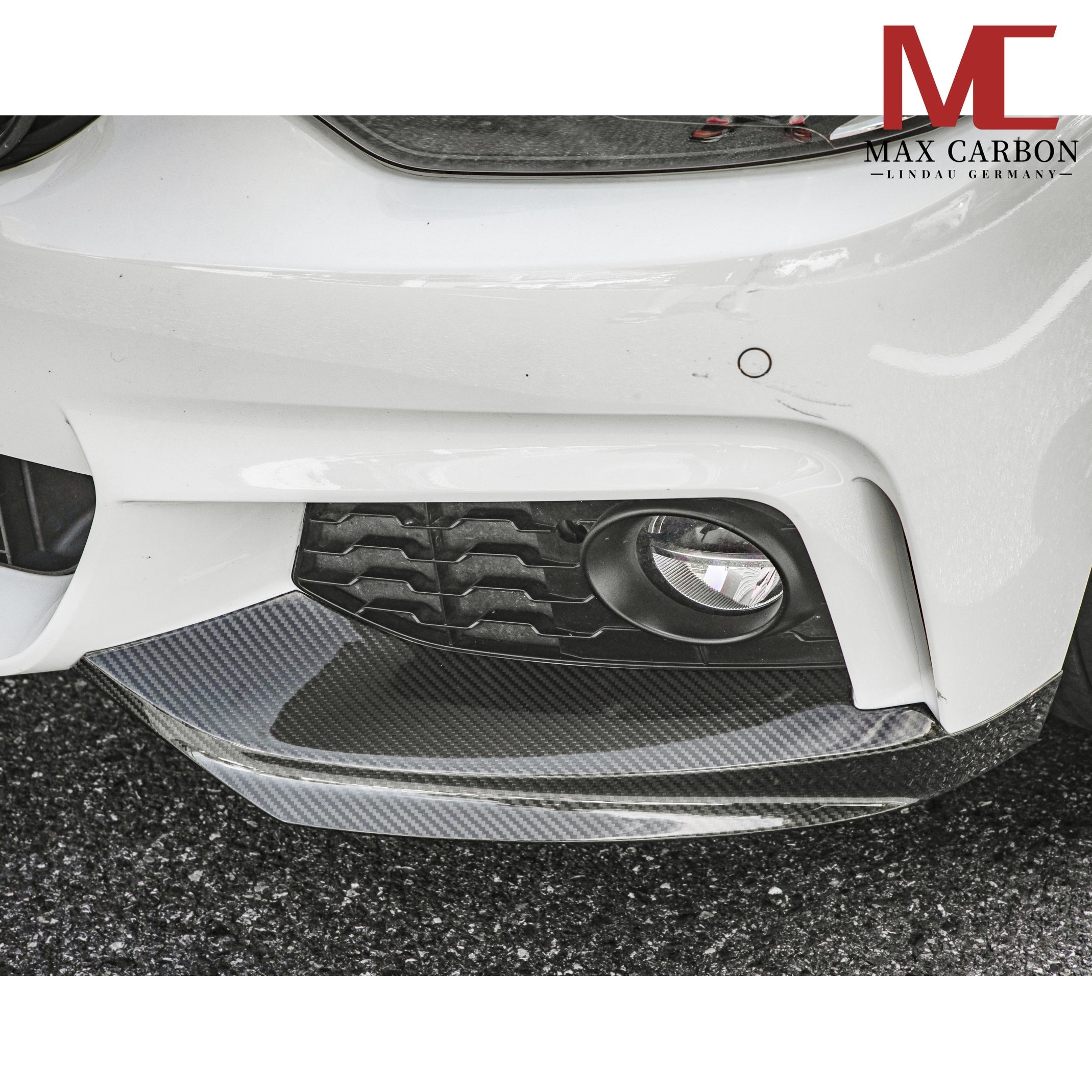 Dry CARBON Front Flaps Frontlippe passend für BMW F32 F33 F36