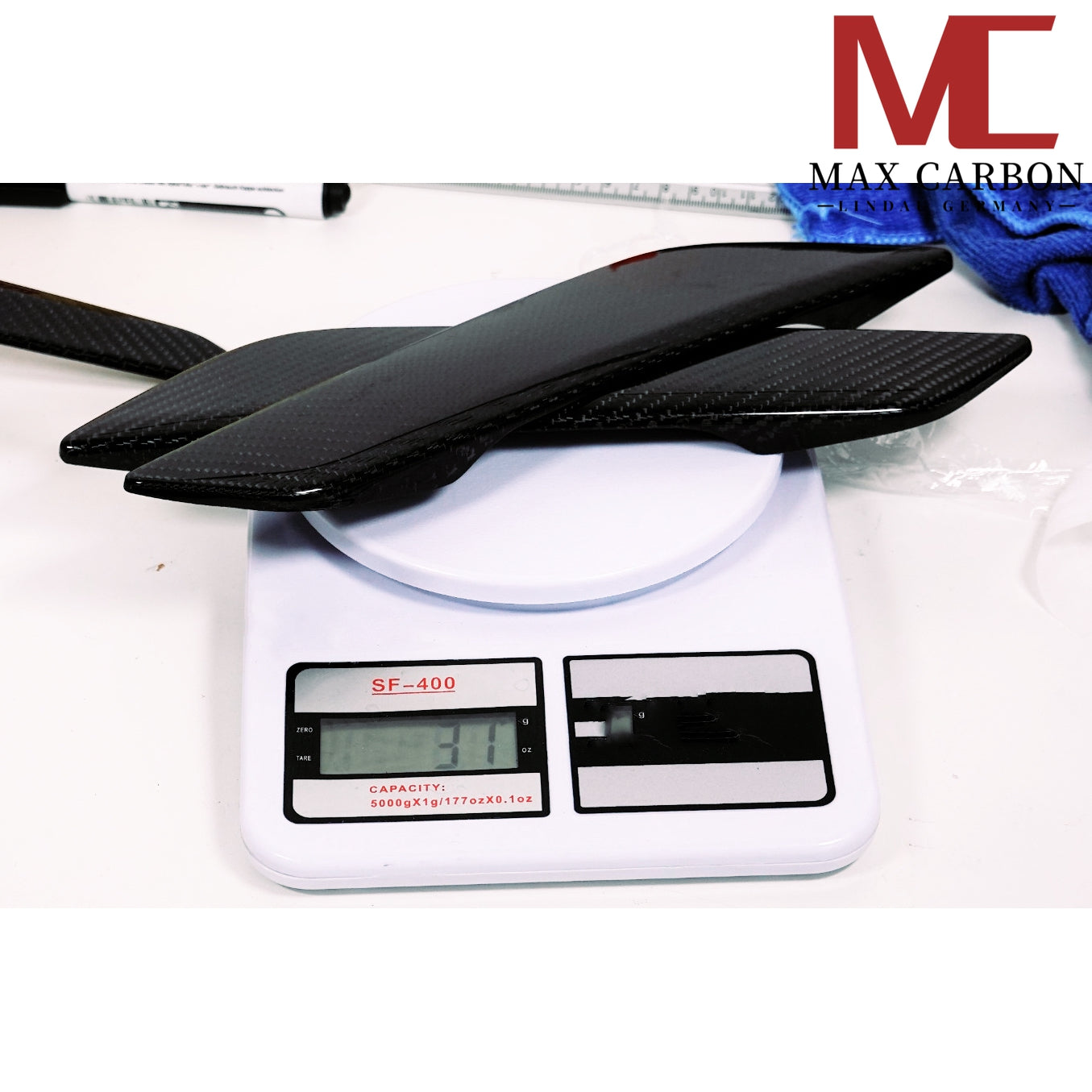 Dry Carbon Kotflügel Flaps für BMW 5er G30 G31 + LCI