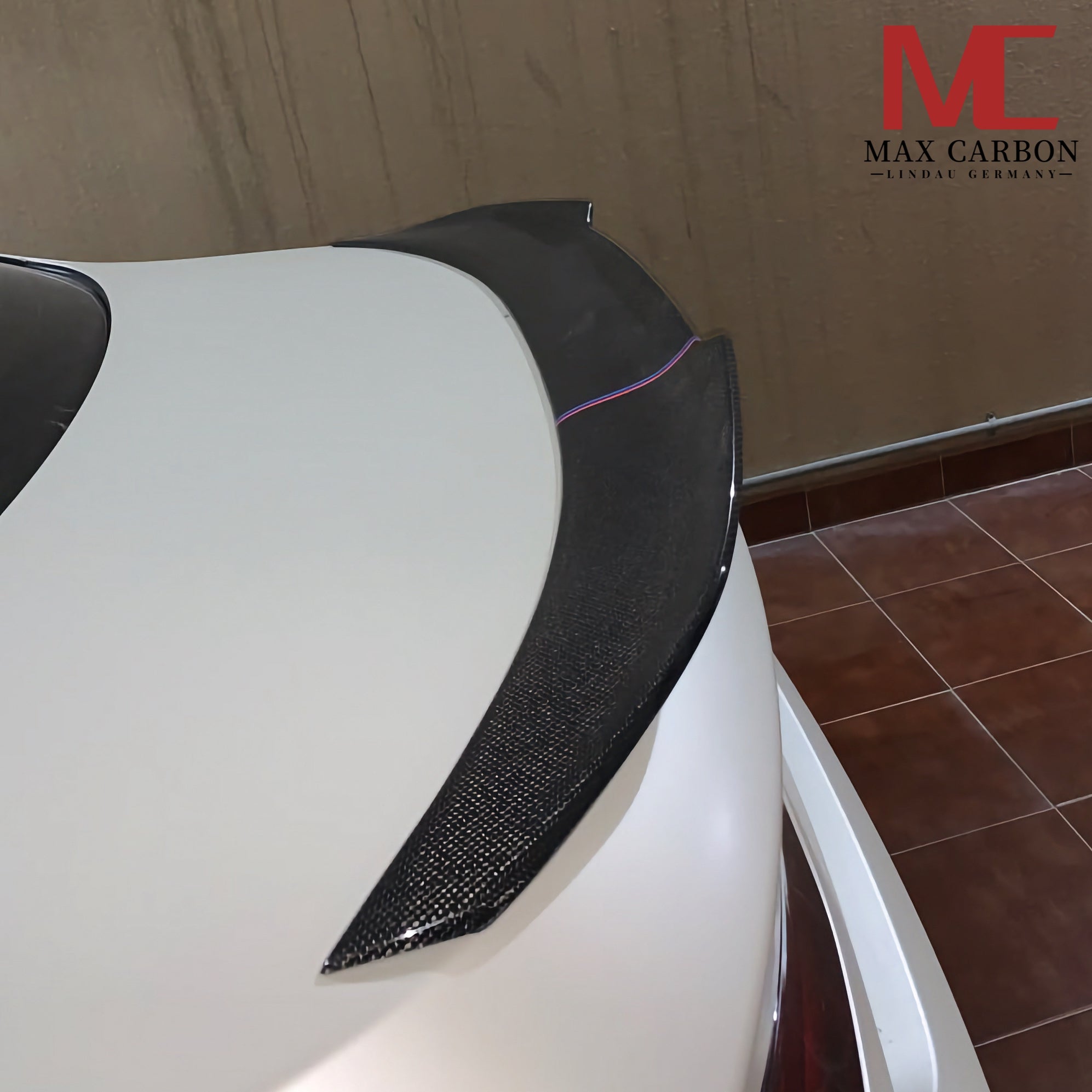Dry-Carbon Heckspoiler Ducktail passend für BMW 6er F06/F13 – Kante am Kofferraum