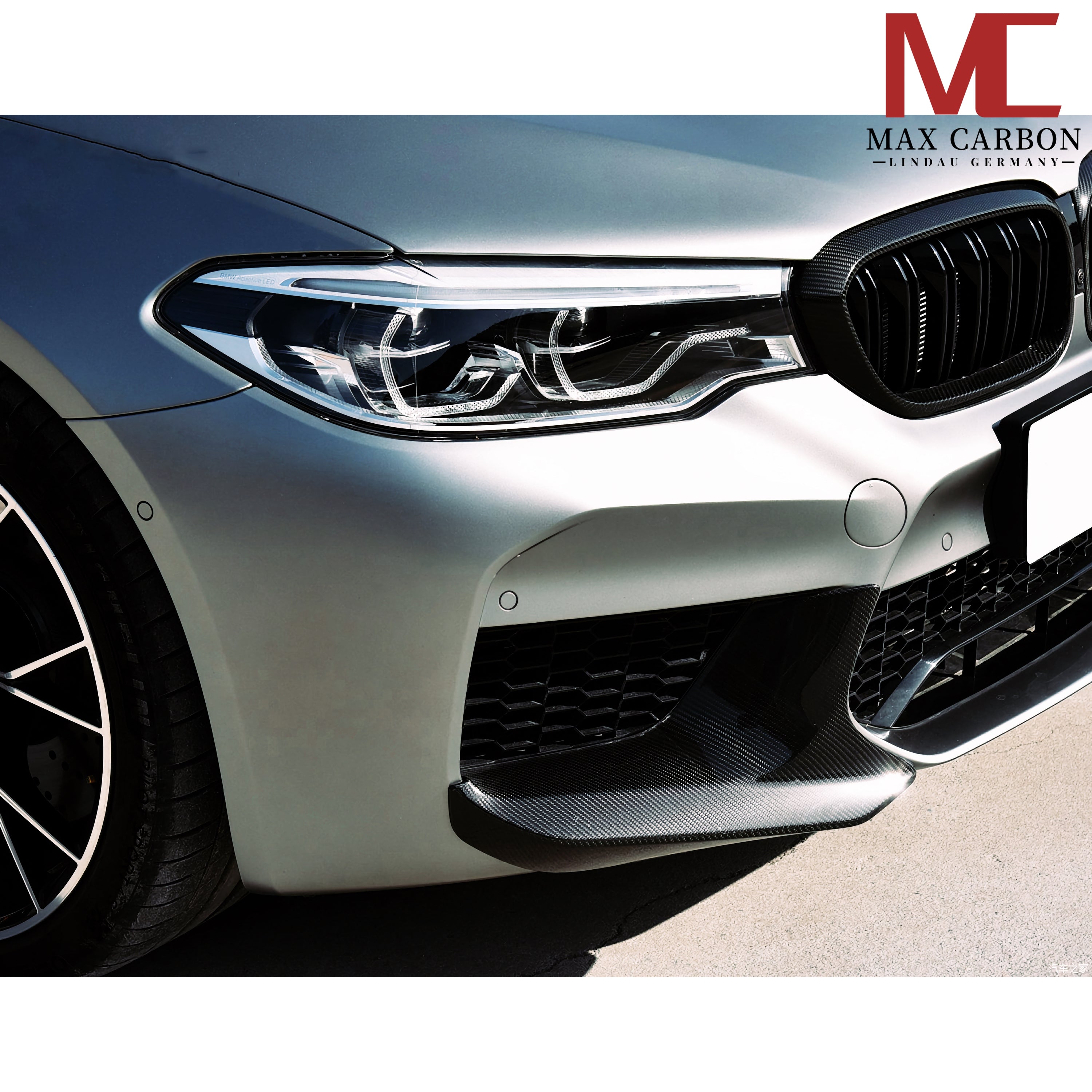 Dry Carbon Lufteinlass Blenden für BMW M5 F90 - Pre LCI