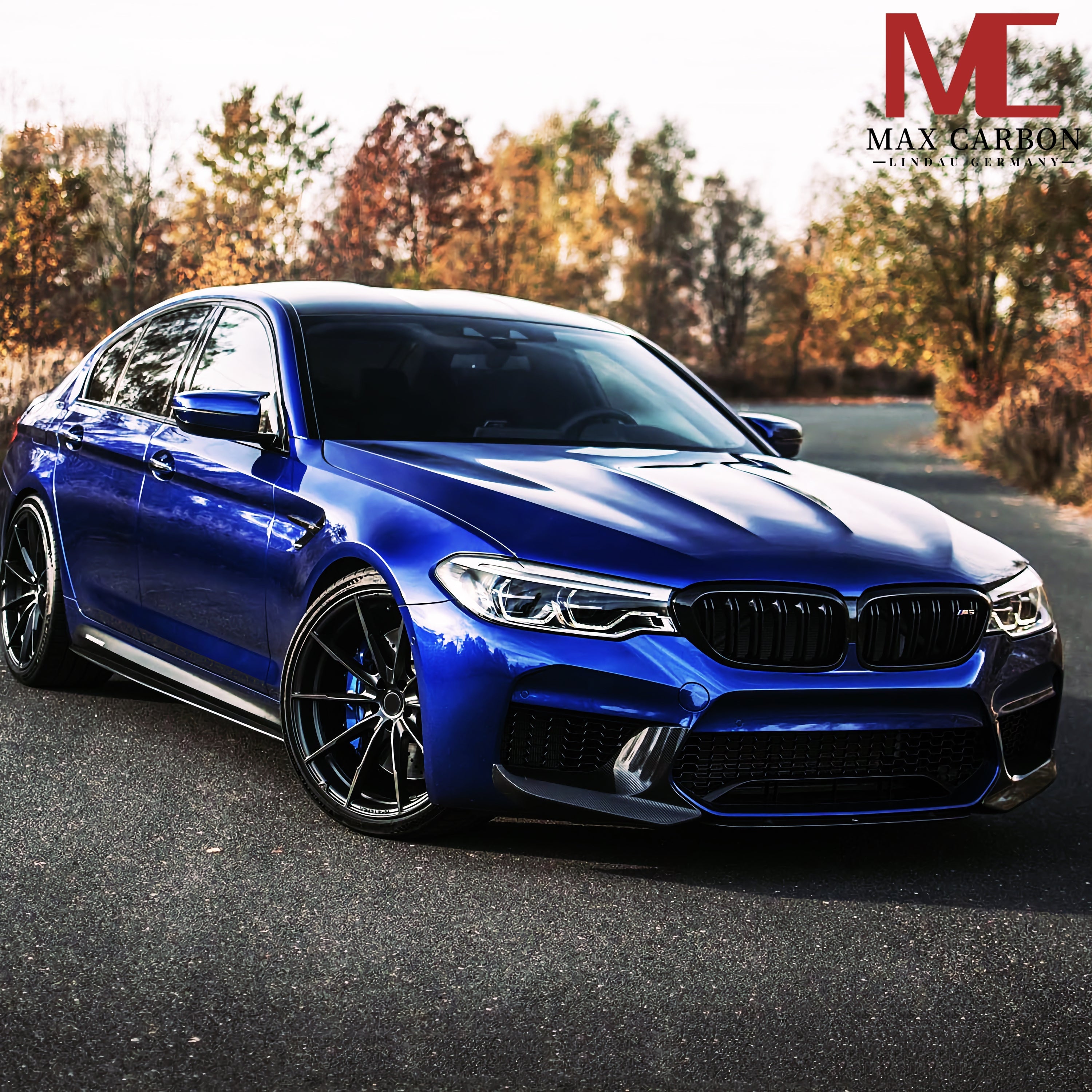 Dry Carbon kleine Frontlippe für BMW M5 F90 - Pre LCI