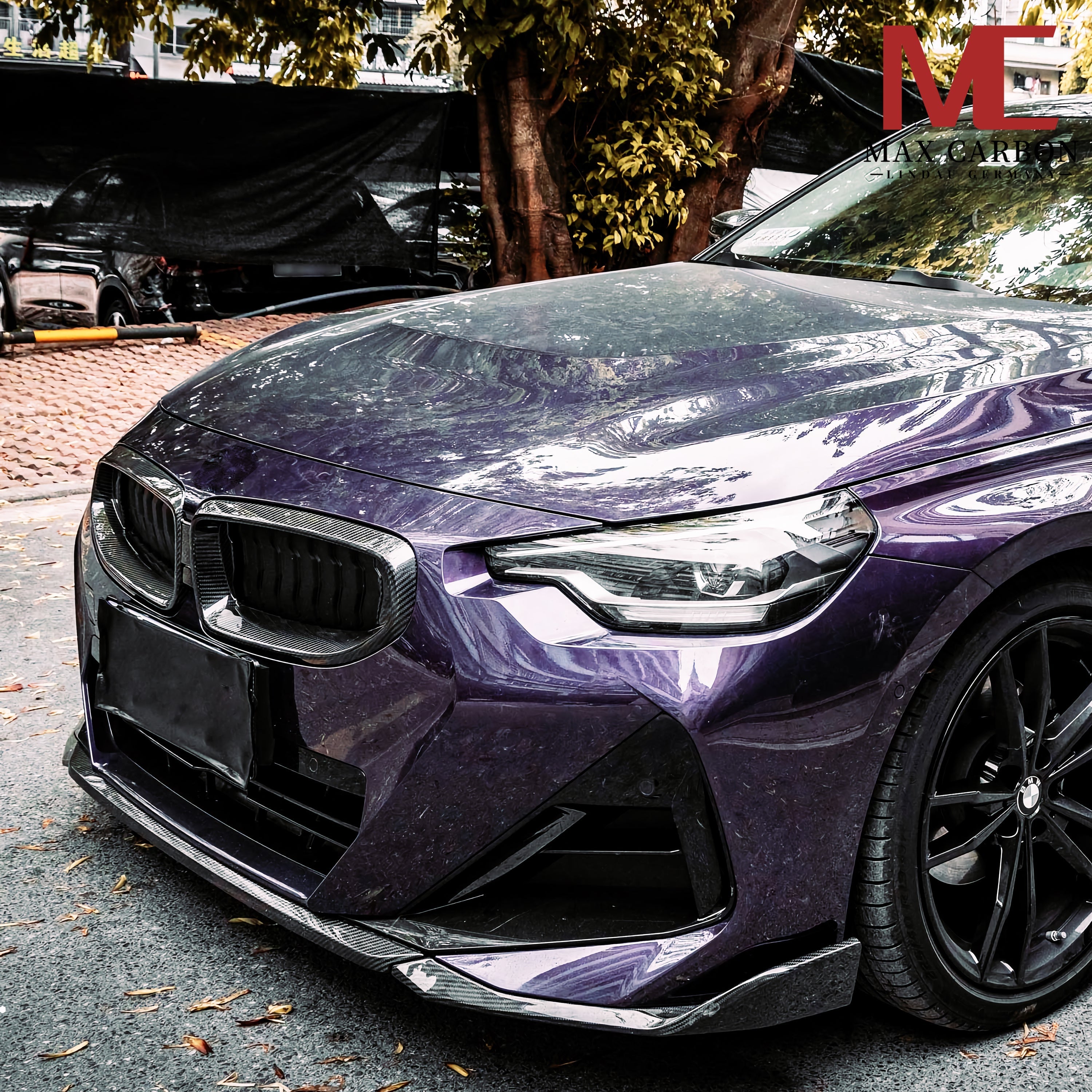 Dry Carbon Frontlippe für BMW 2er G42 M240i