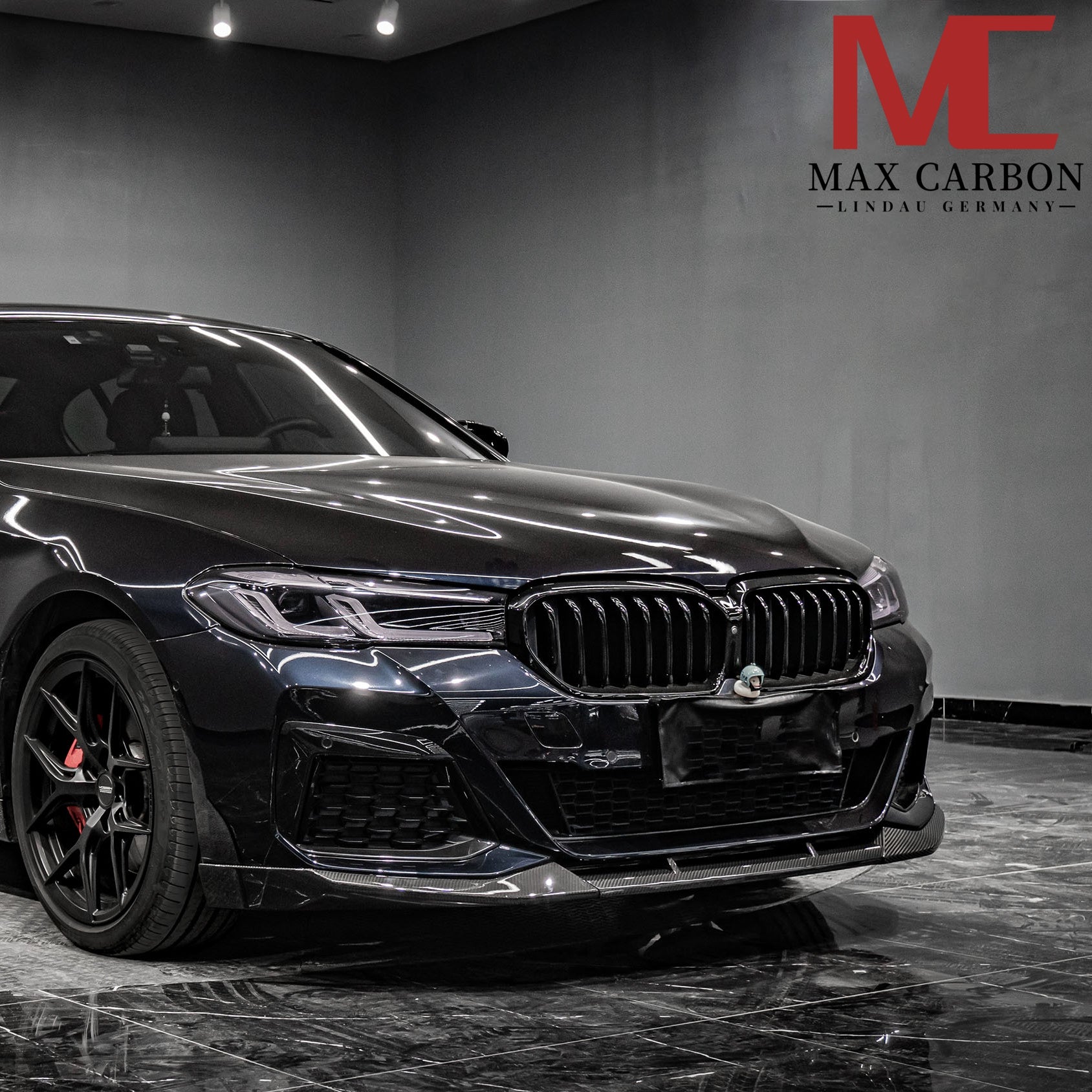 Dry Carbon Frontlippe für BMW 5er G30 G31 LCI mit M Paket - VMP