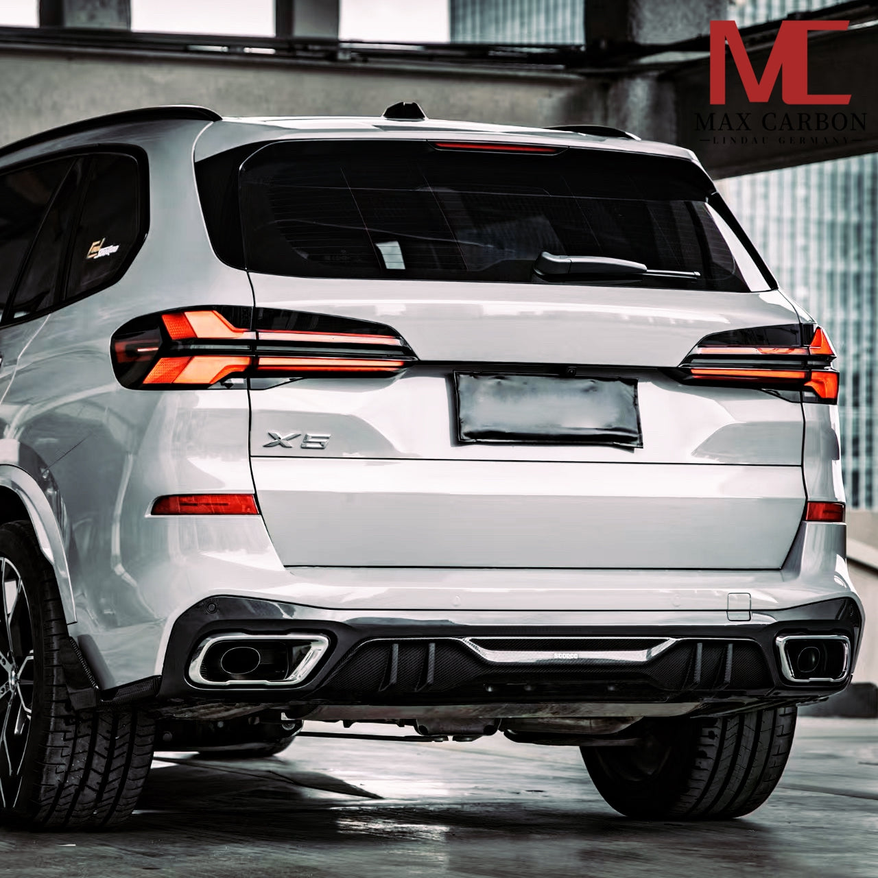 Dry-Carbon Heckansatz Winglets für BMW X5 G05 (Pre-LCI & LCI)