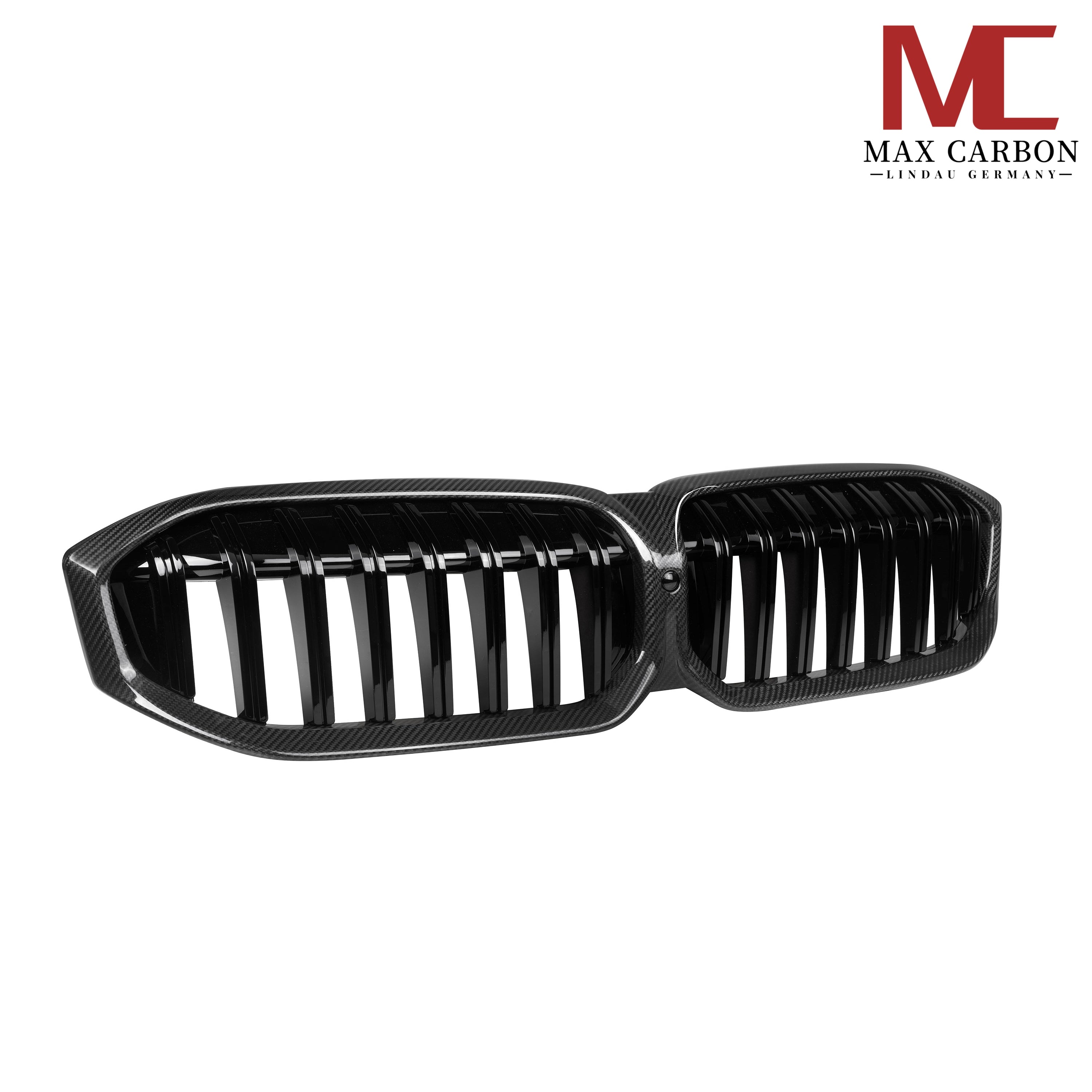 Dry-Carbon Kühlergrill passend für BMW 3er G20 G21 LCI mit M-Paket – Frontgrill in Sichtcarbon
