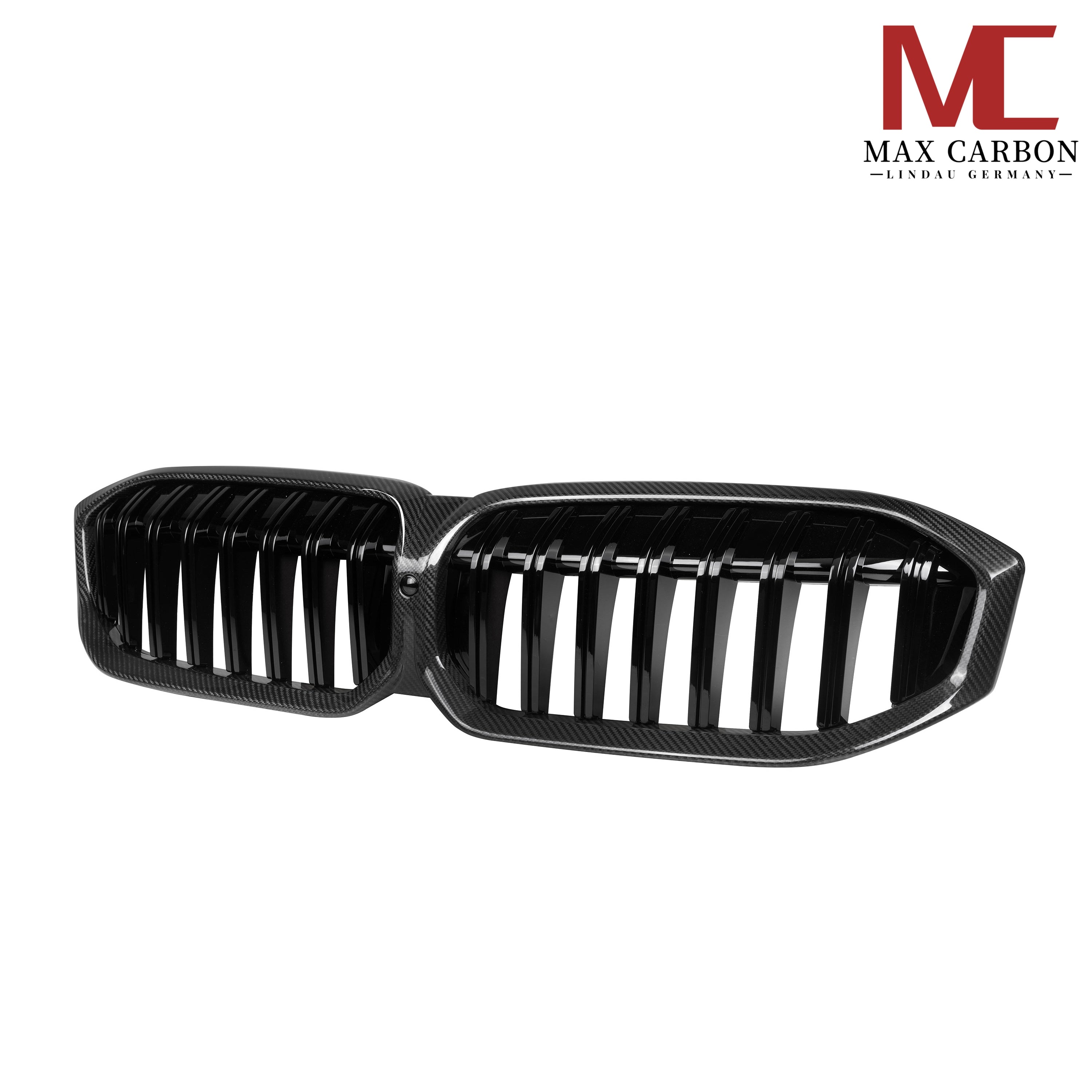 Dry-Carbon Kühlergrill passend für BMW 3er G20 G21 LCI mit M-Paket – Frontgrill in Sichtcarbon