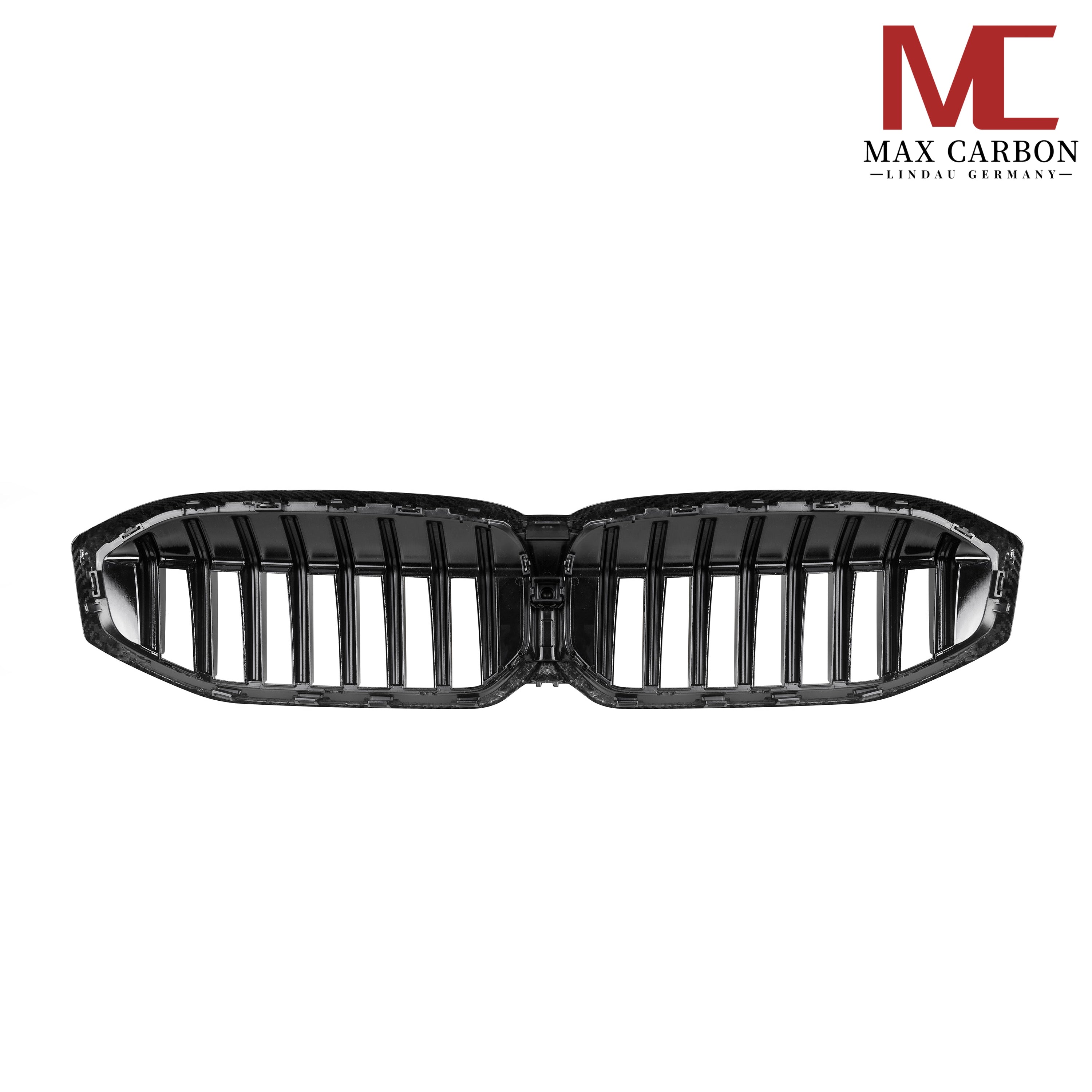 Dry-Carbon Kühlergrill passend für BMW 3er G20 G21 LCI mit M-Paket – Frontgrill in Sichtcarbon