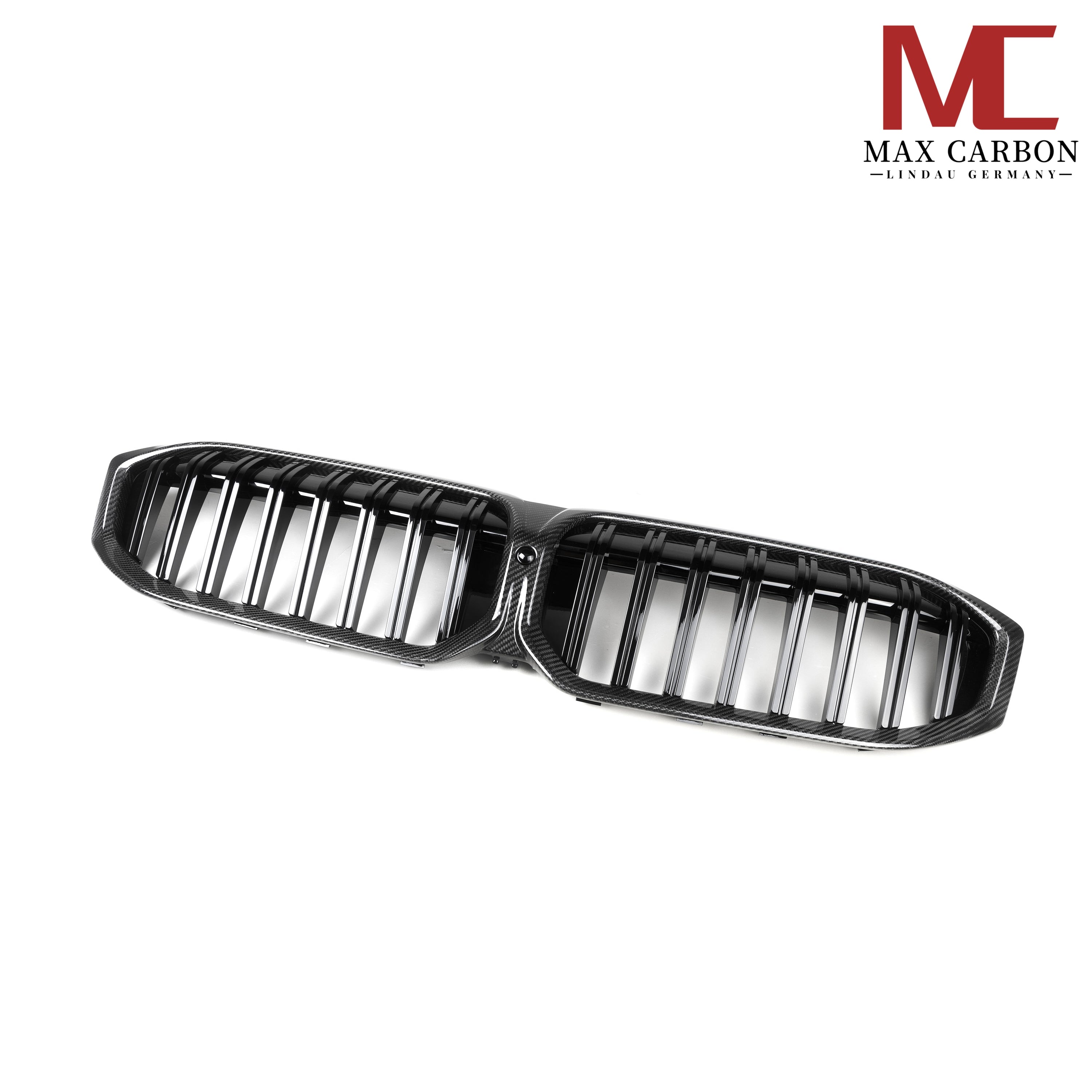 Dry-Carbon Kühlergrill passend für BMW 3er G20 G21 LCI mit M-Paket – Frontgrill in Sichtcarbon