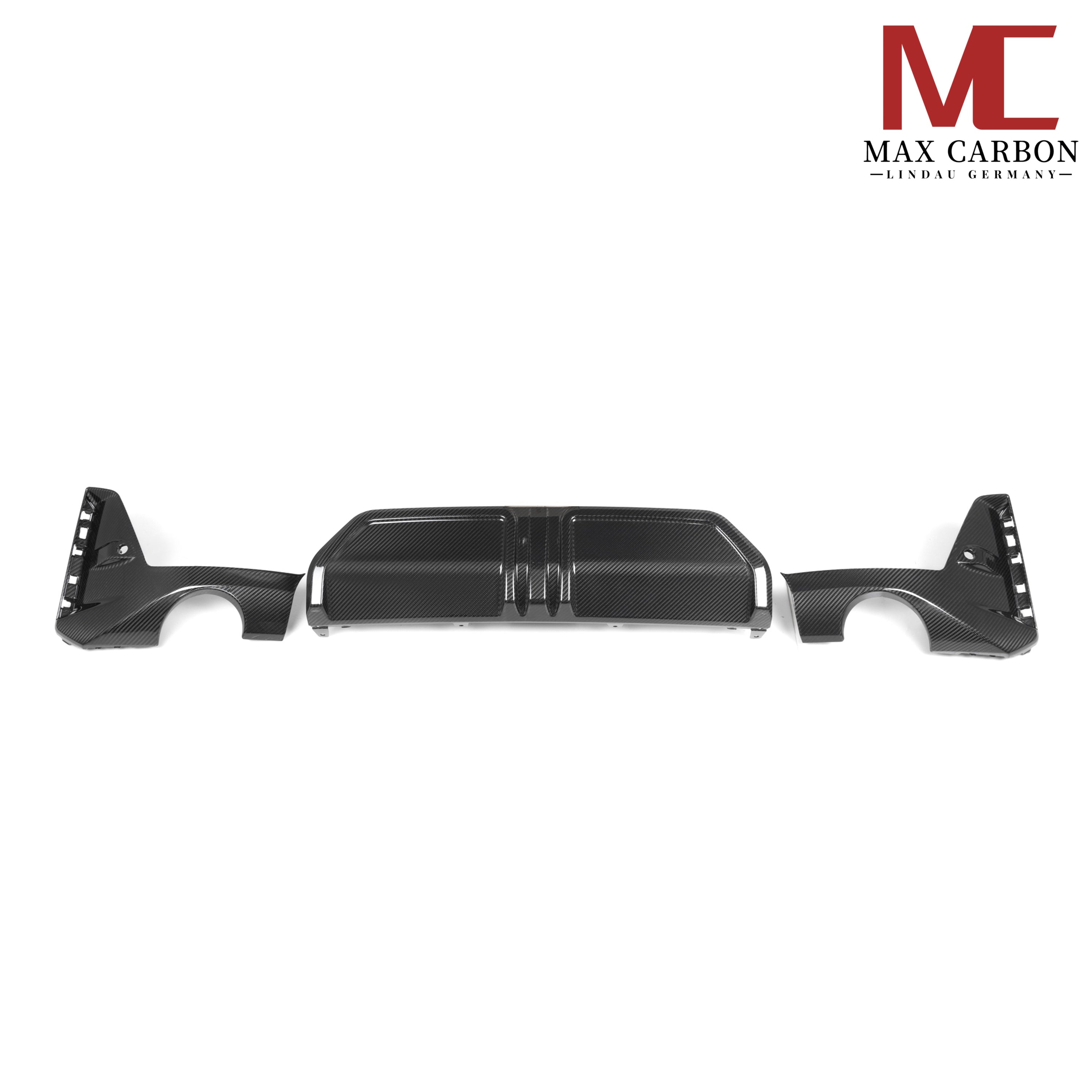 Dry Carbon Heckdiffusor für BMW 3er 330i G20 G21 nur LCI