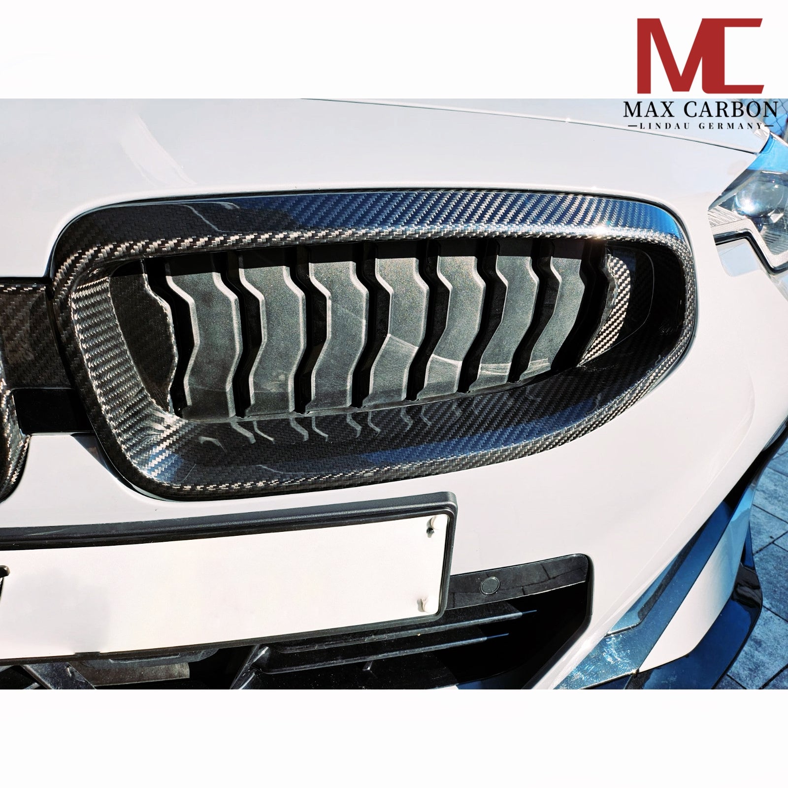 Dry-Carbon Kühlergrill passend für BMW 2er G42 M240i – Carbon-Front statt Serie