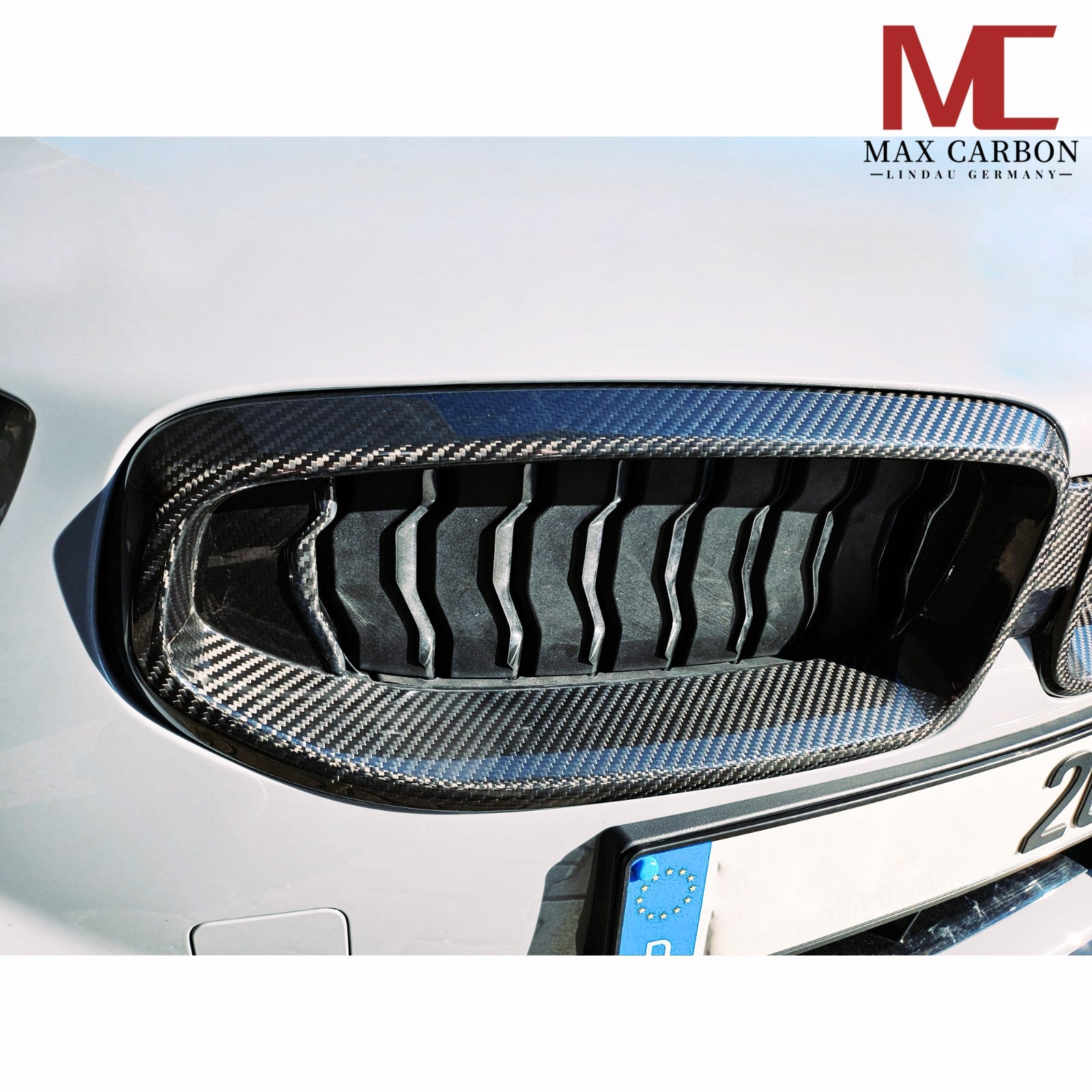 Dry-Carbon Kühlergrill passend für BMW 2er G42 M240i – Carbon-Front statt Serie