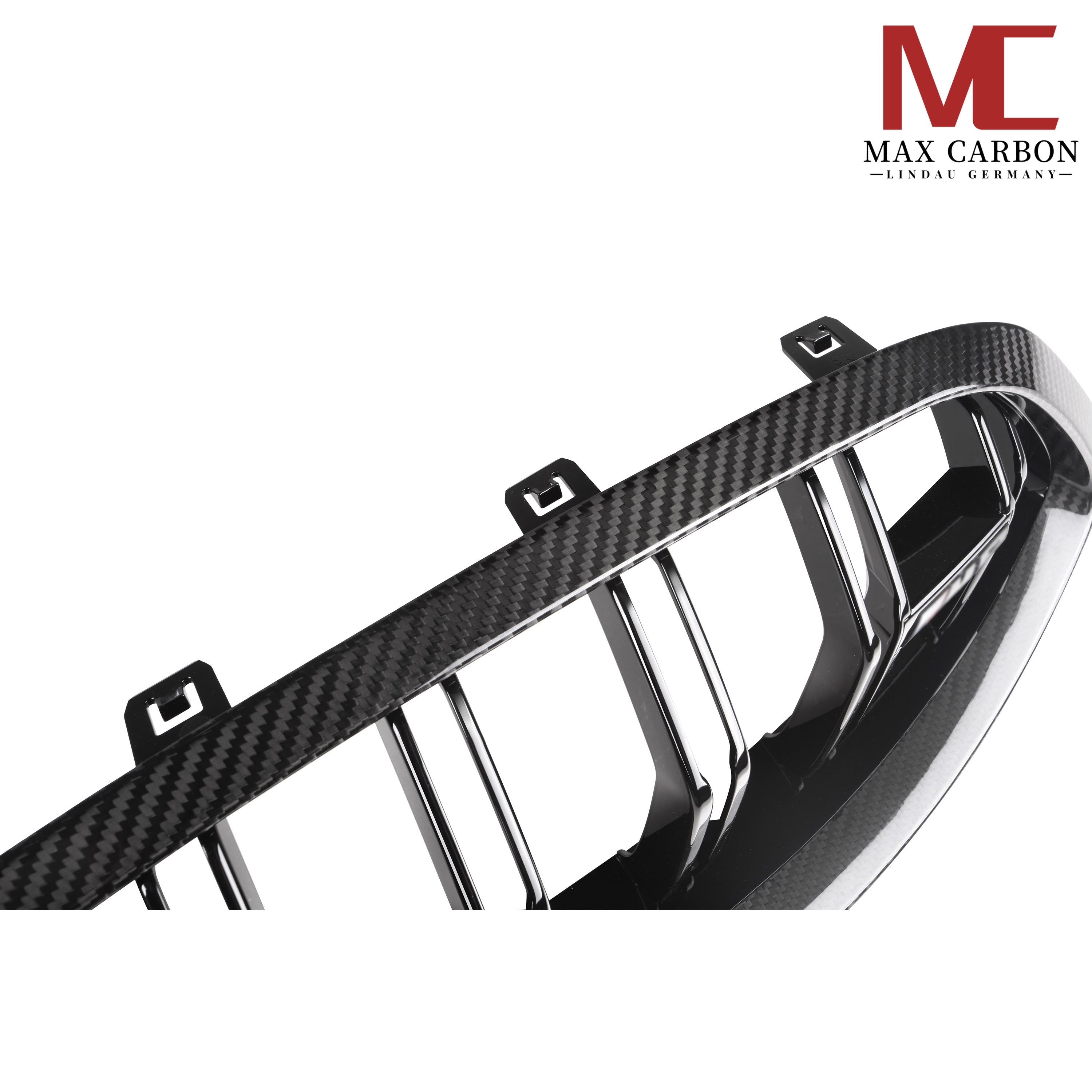 Dry-Carbon Kühlergrill Nieren passend für BMW M8 F91/F92/F93 Pre-LCI – Carbon-Front