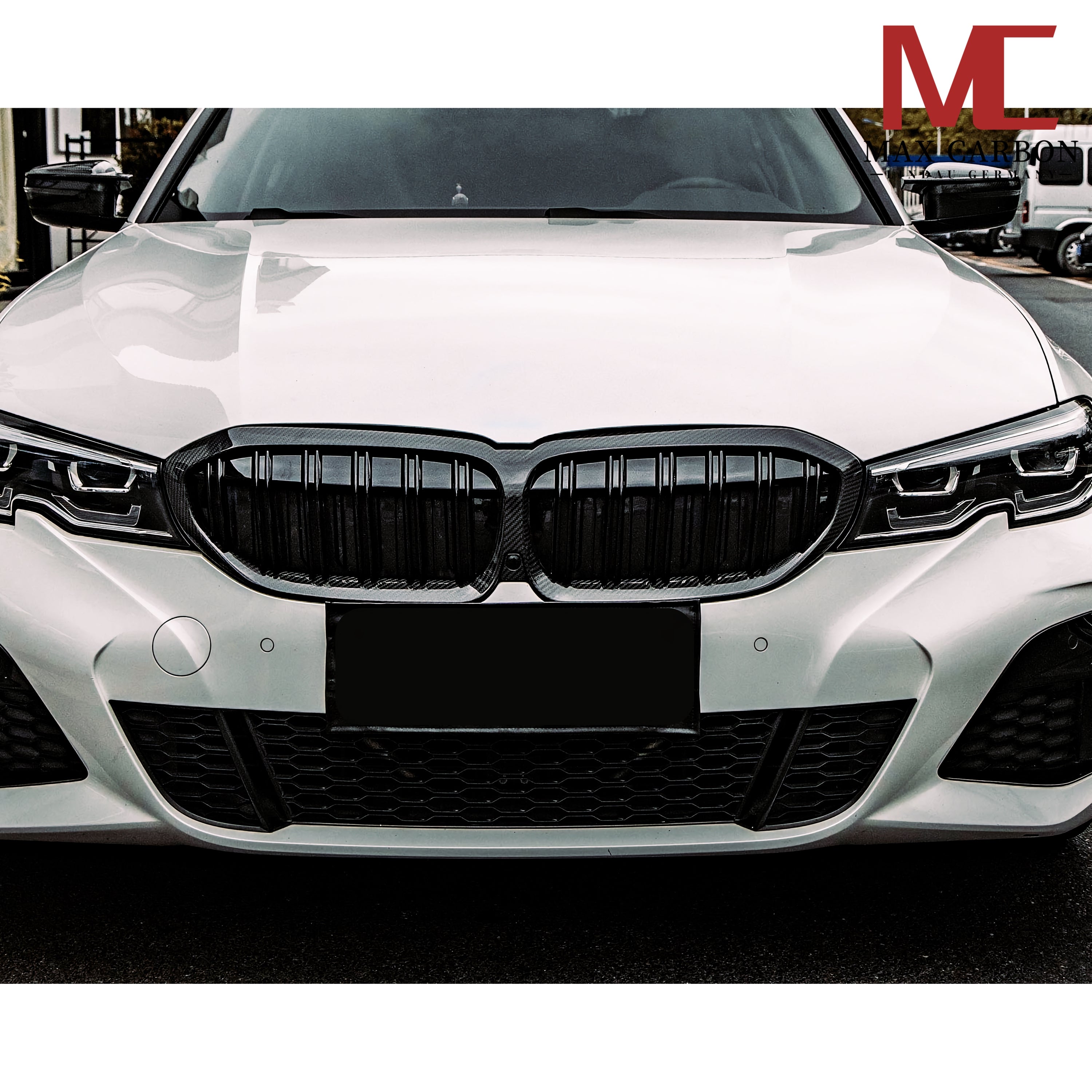 Dry Carbon Kühlergrill für BMW 3er G20 G21 Pre-LCI