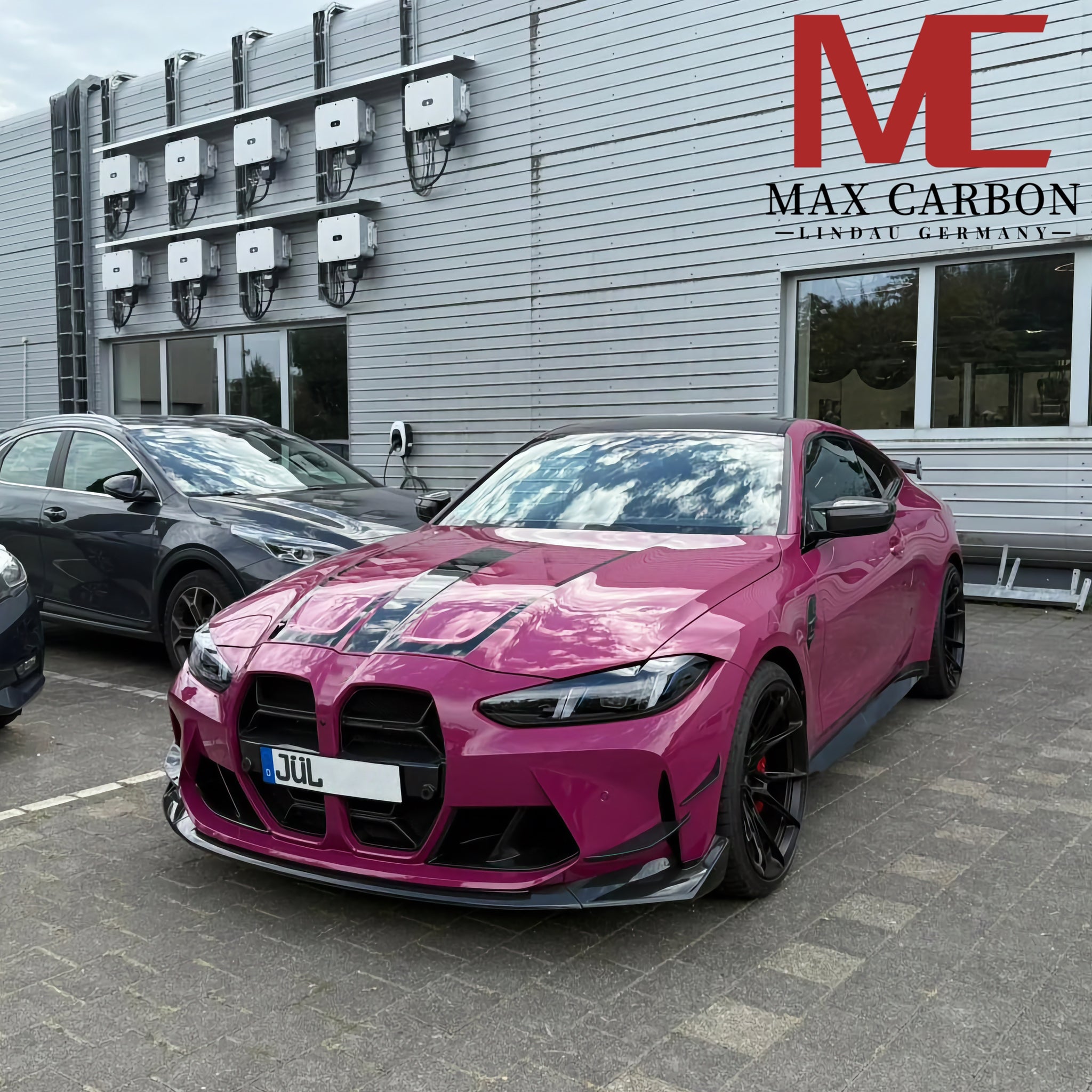 Carbon Kühlergrill-Nieren passend für BMW M3 G80/G81 und M4 G82/G83, Echtcarbon - Getsdowned