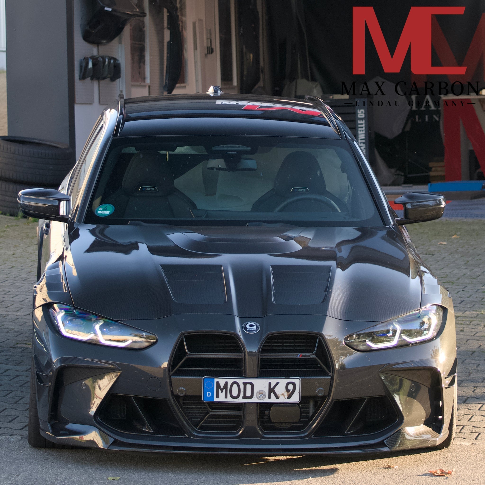 Dry-Carbon Kotflügel V1 passend für BMW M3 G80 / G81 M4 G82 / G83 – mit TÜV-Eintragung