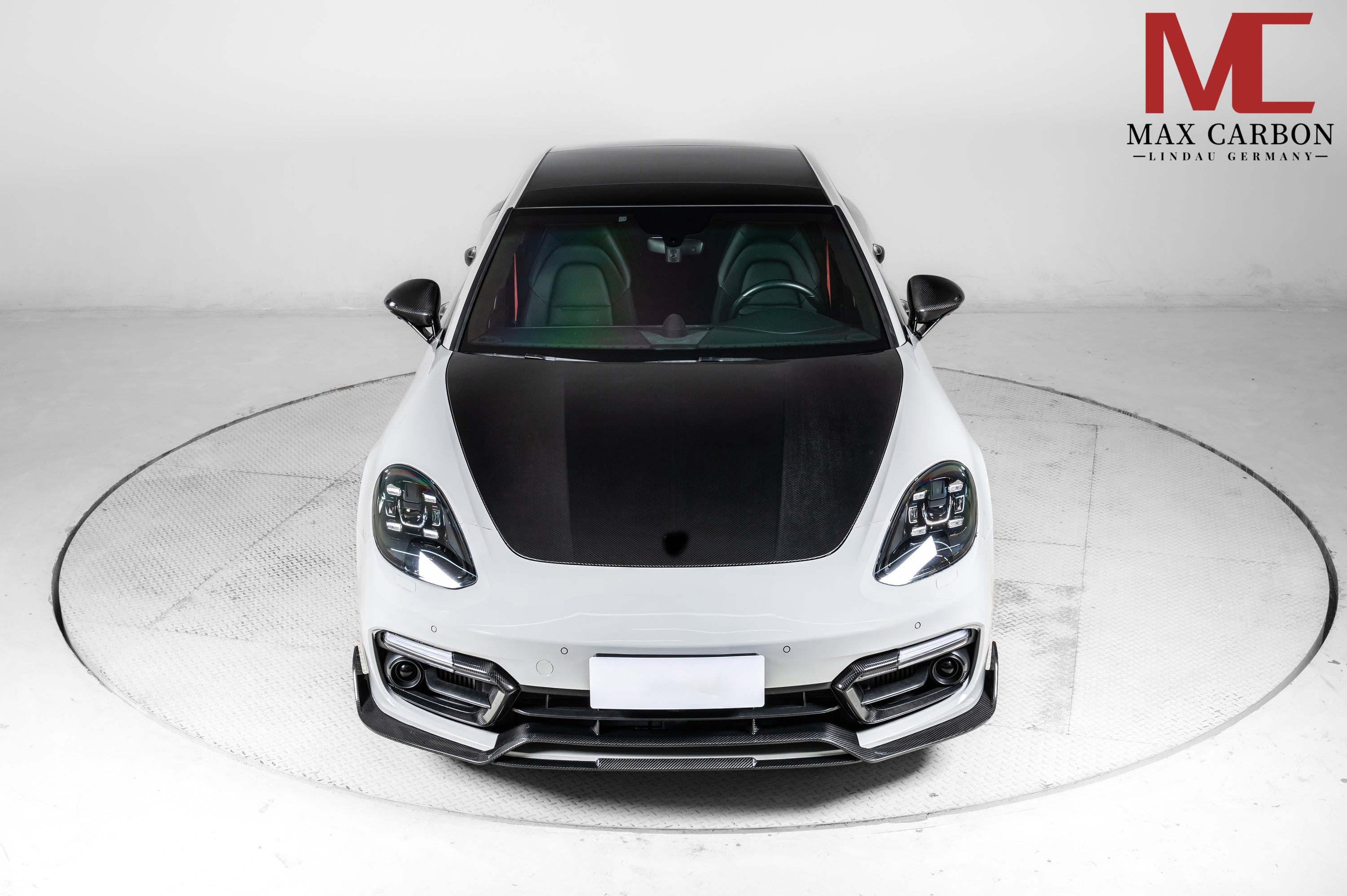 Carbon Frontlippe passend für Porsche Panamera 971 GTS – schärferer Frontauftritt