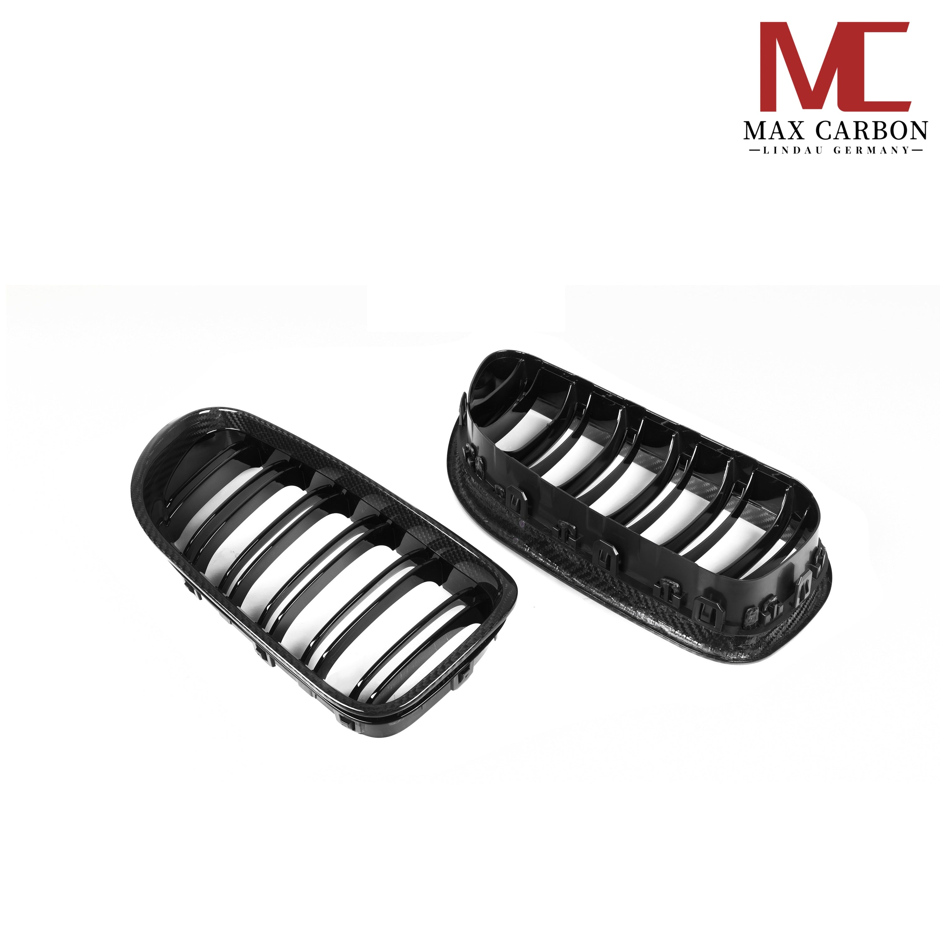 Carbon Kühlergrill-Nieren passend für BMW 6er F06/F12/F13 und M6, Echtcarbon - Getsdowned